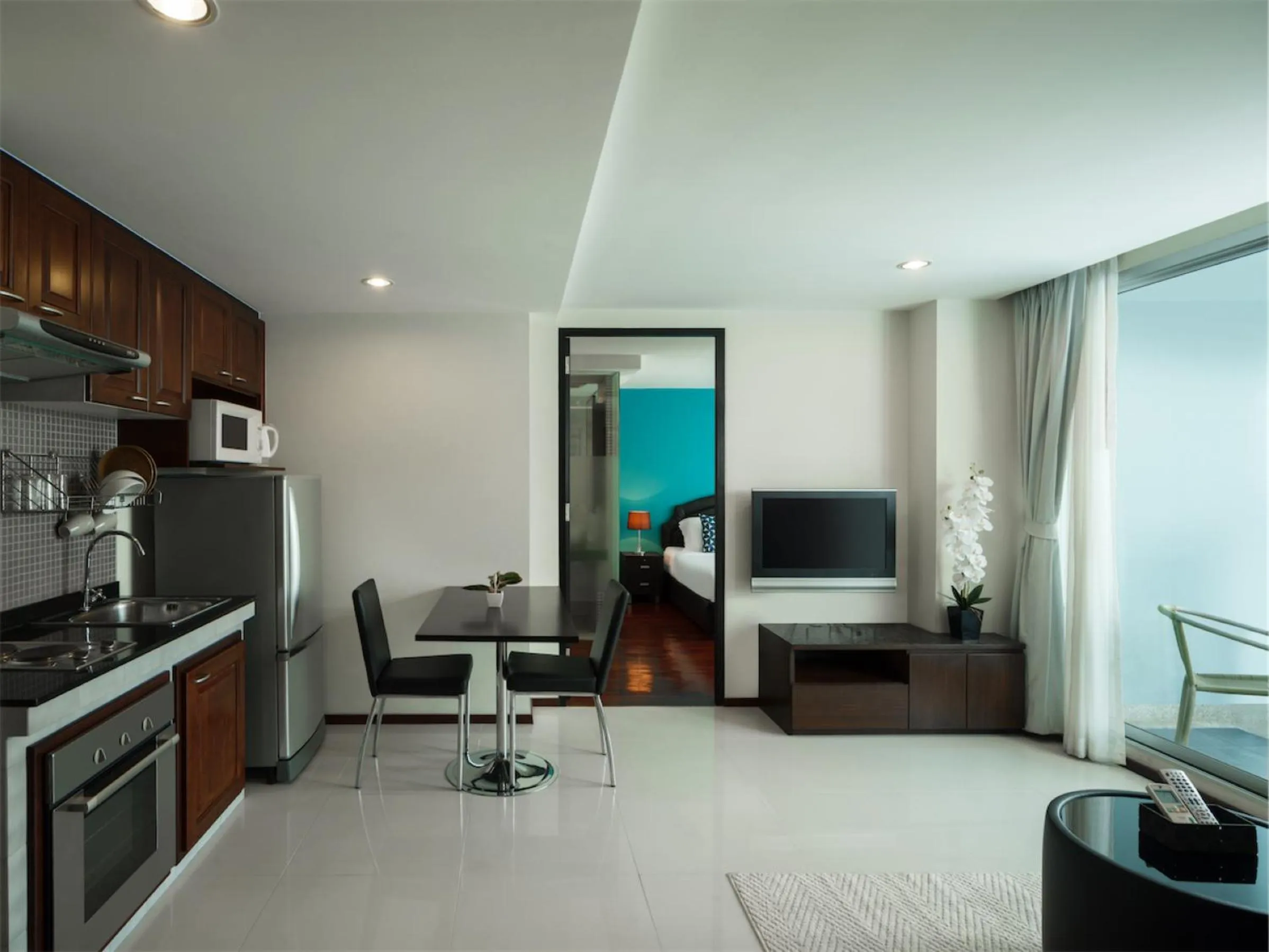 Kitchen or kitchenette in Silom Lofts