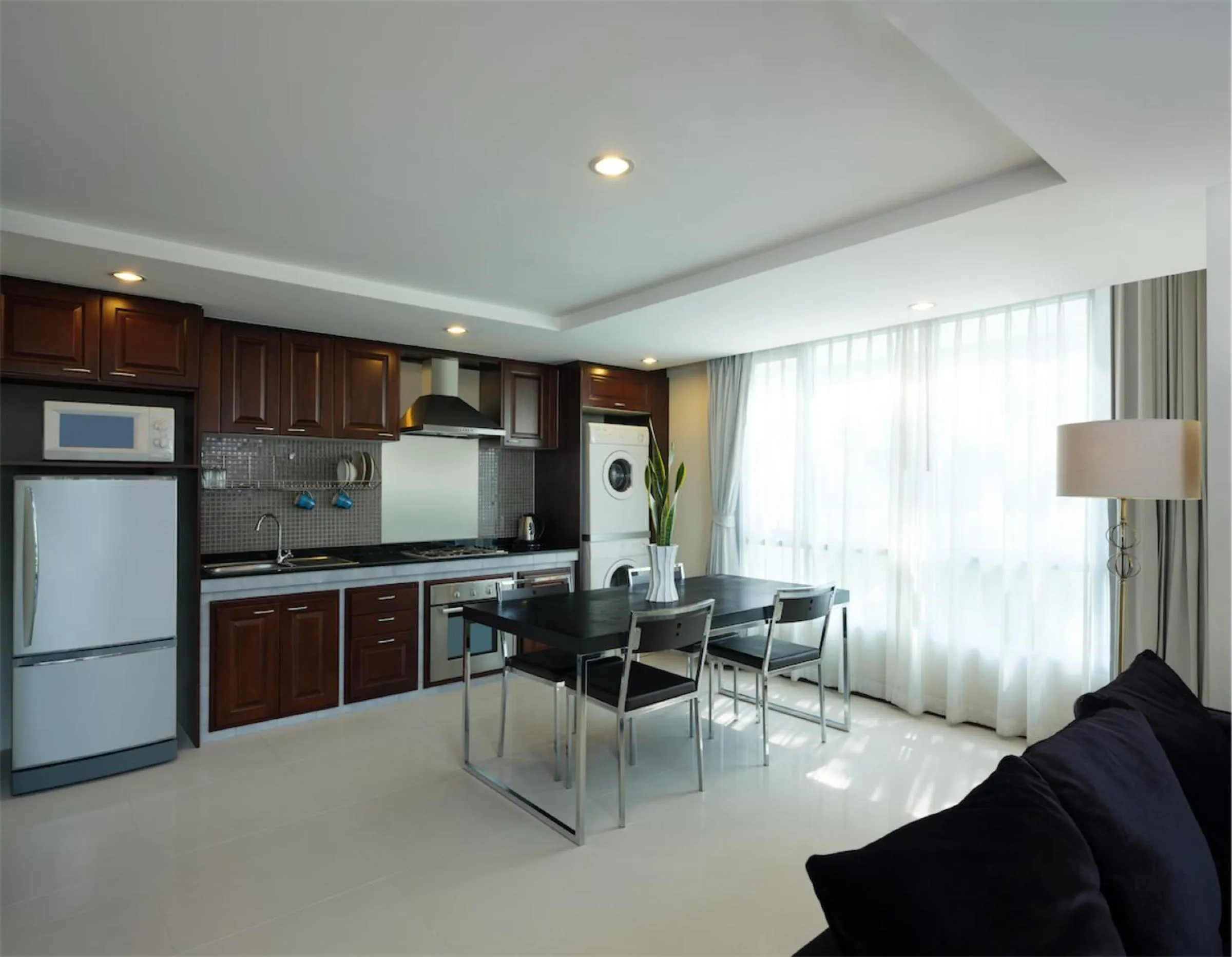 Kitchen or kitchenette in Silom Lofts