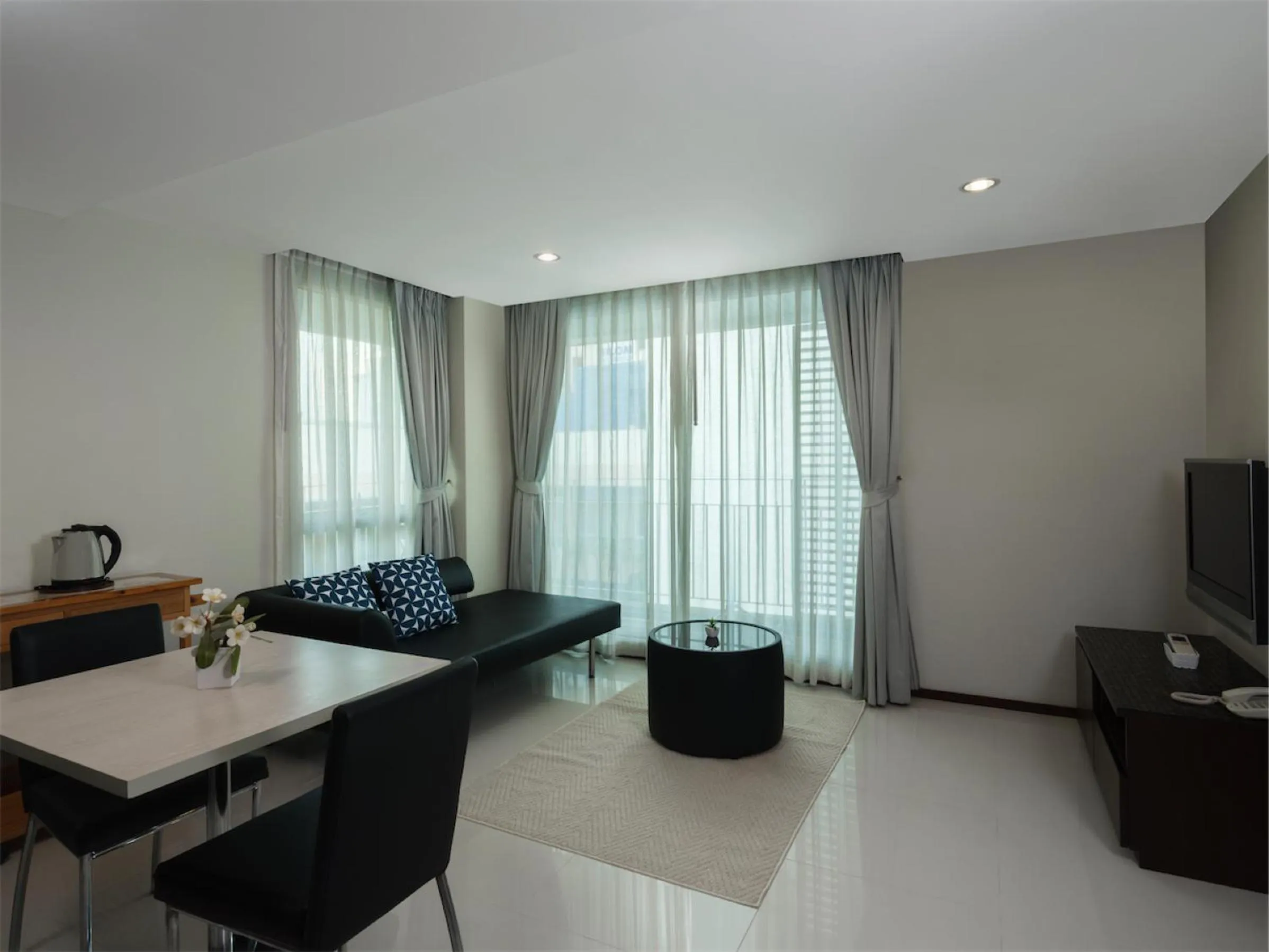 Living room in Silom Lofts