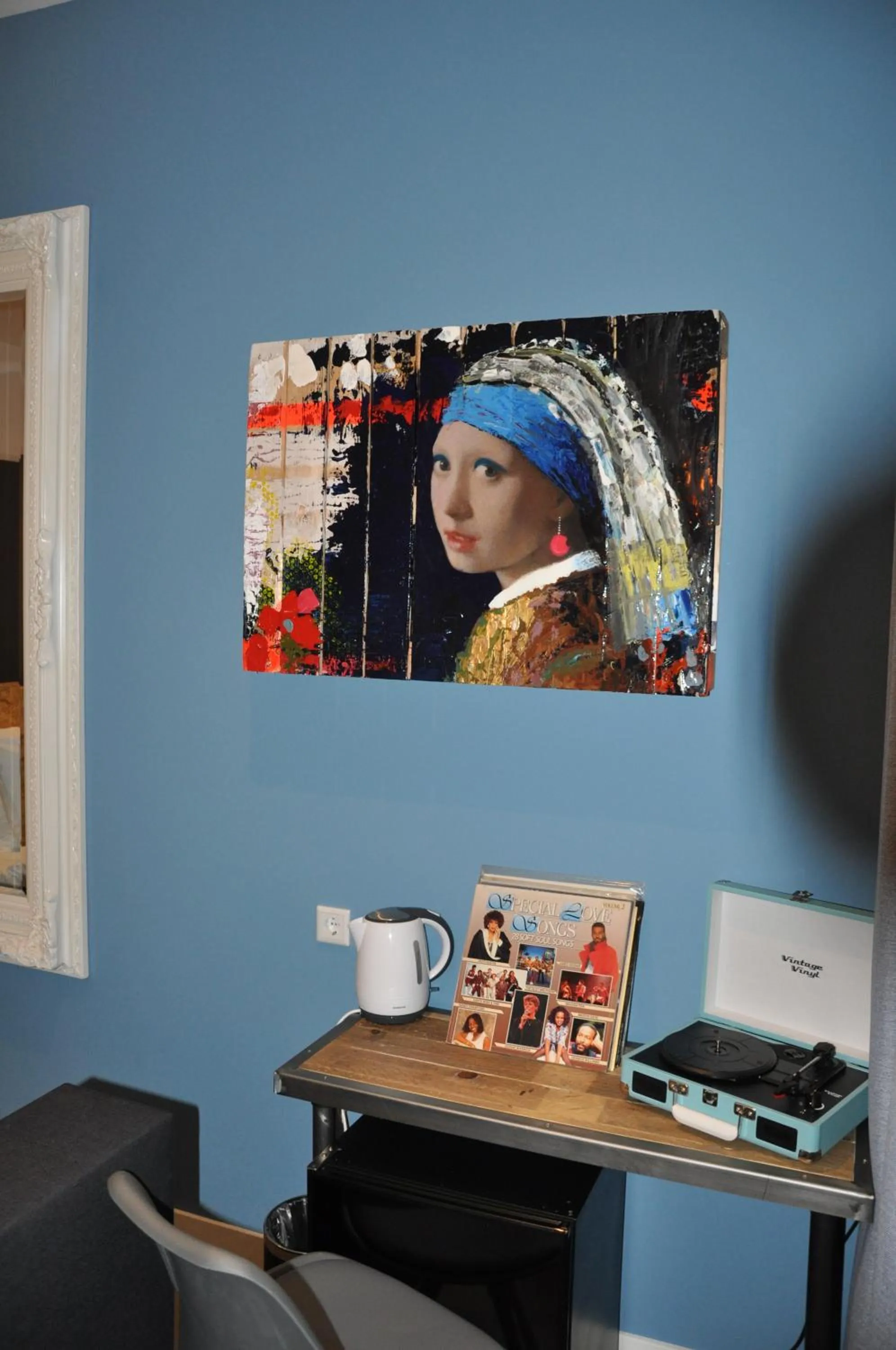 Decorative detail in Hotel Rauw aan de Kade