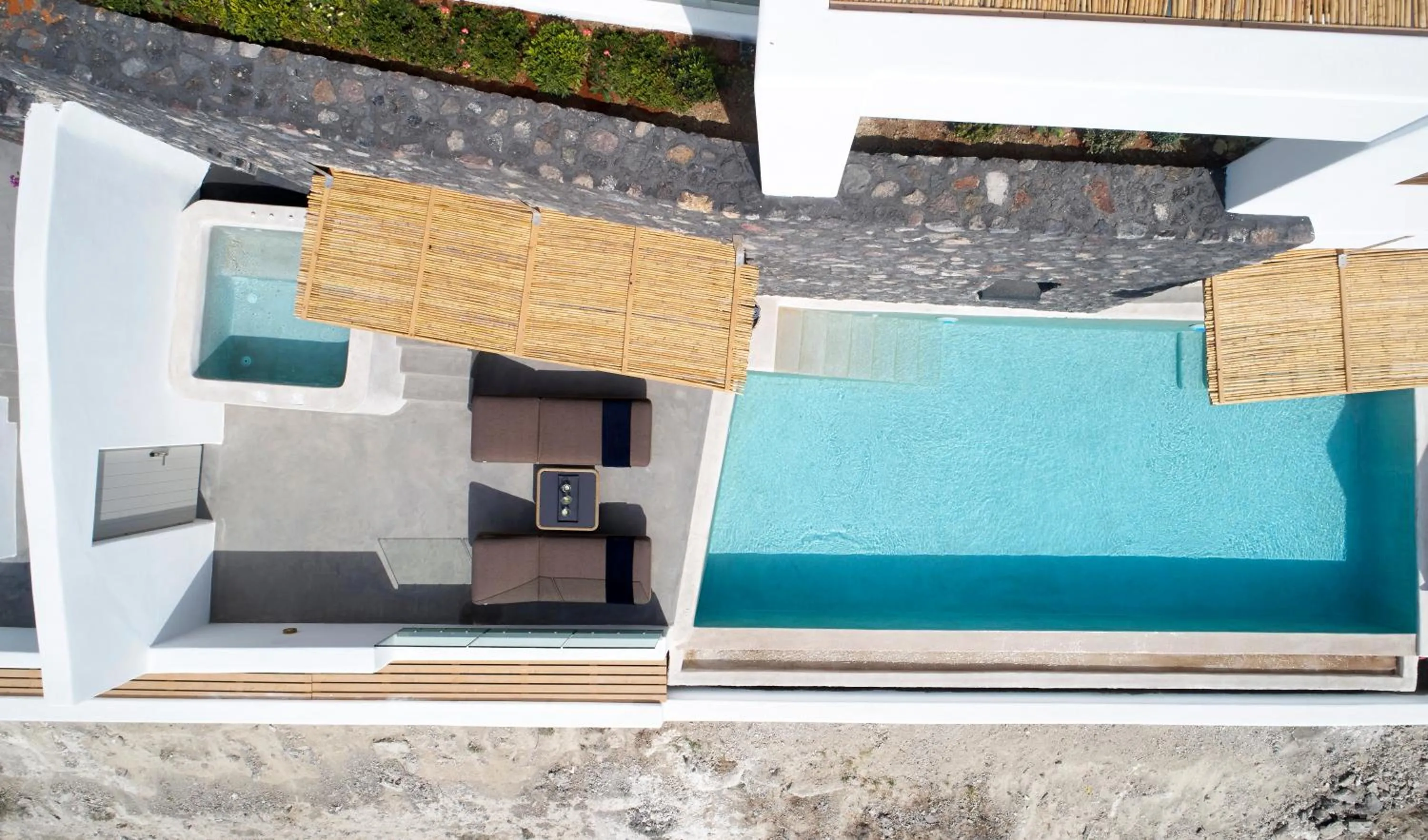 Swimming pool in Santo Pure Oia Suites & Villas
