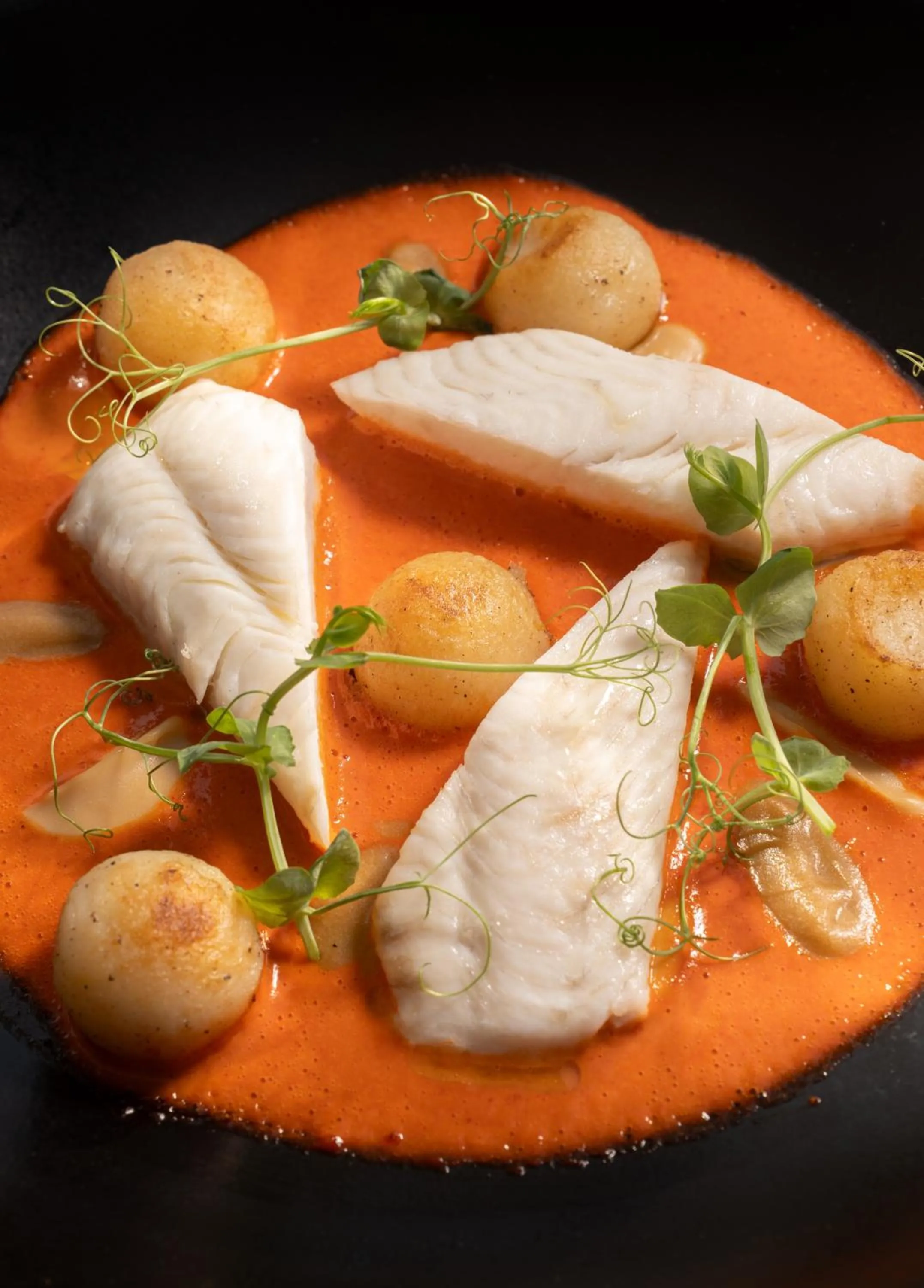 Restaurant/places to eat in Santo Pure Oia Suites & Villas