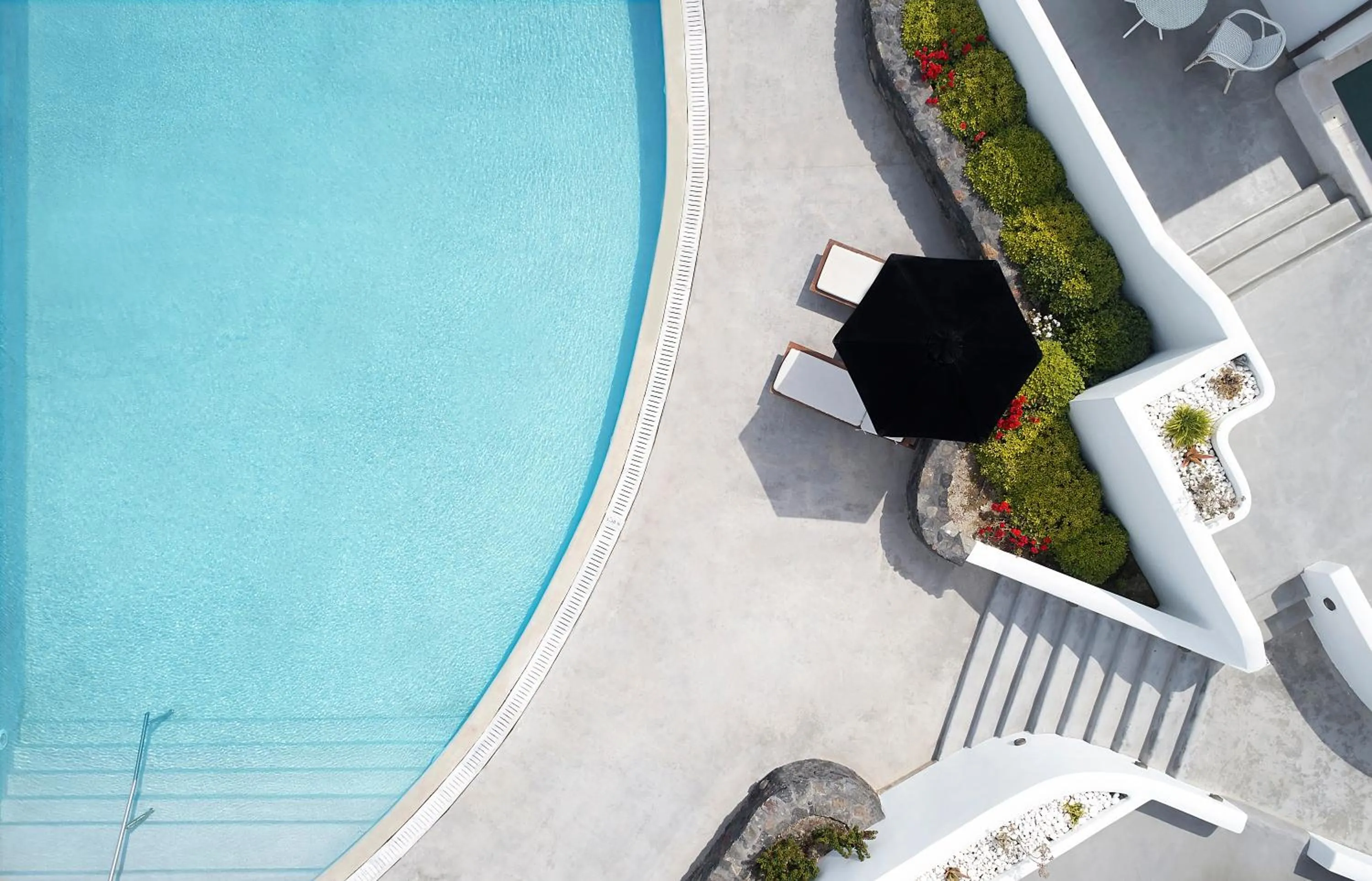 Swimming pool in Santo Pure Oia Suites & Villas