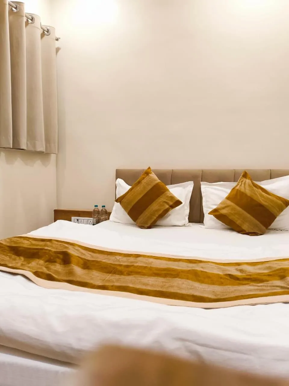 Bed in ShyamRaj Hotel
