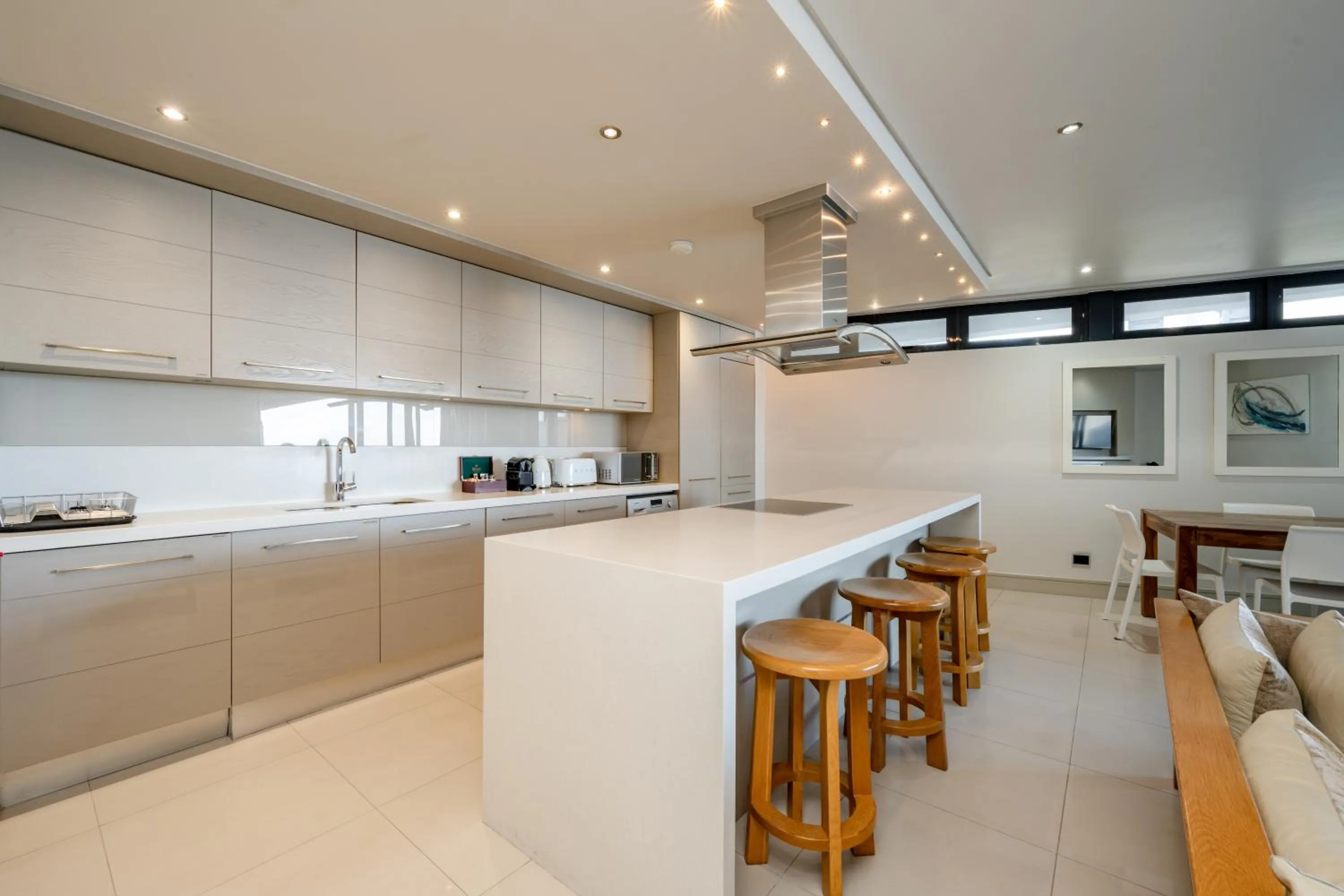 kitchen in Harbour House Hotel