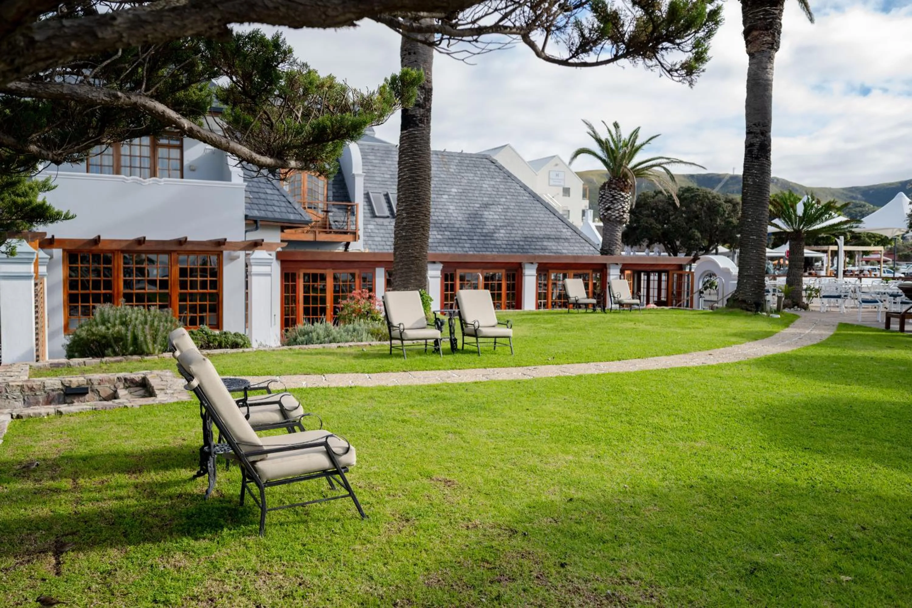 Garden in Harbour House Hotel