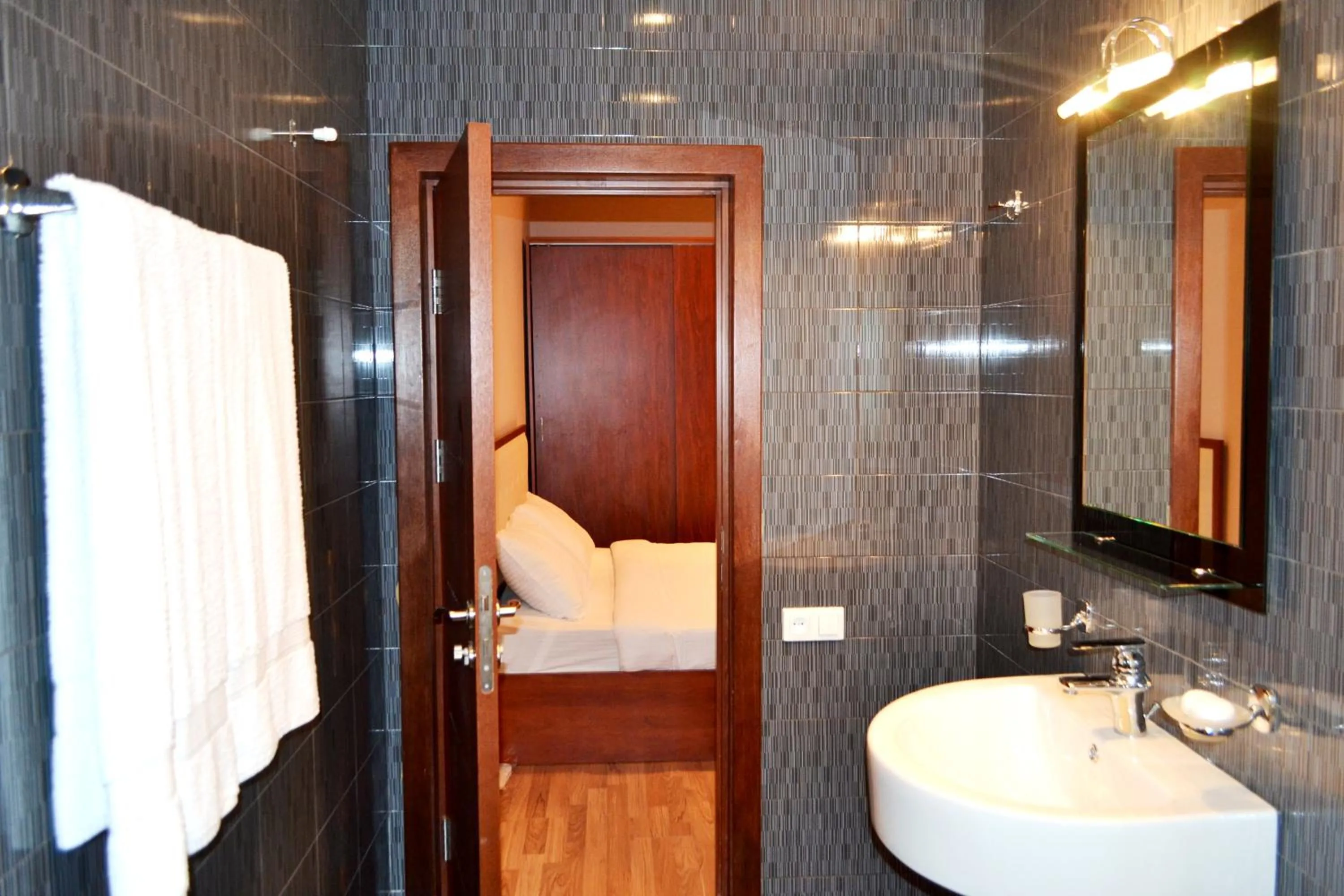 Decorative detail in Villadzor Apart Hotel