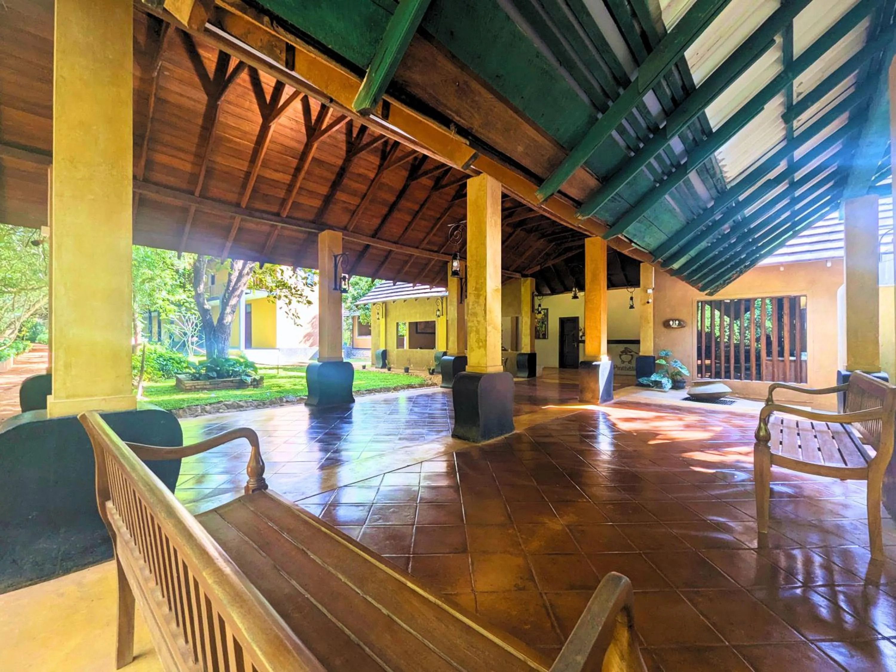 Patio in Pinthaliya Resort