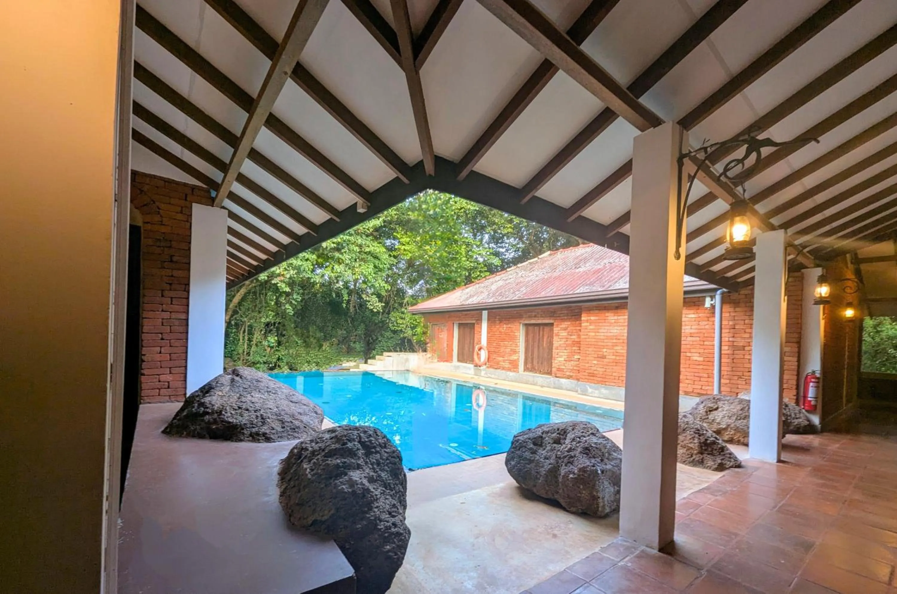 Pool view in Pinthaliya Resort