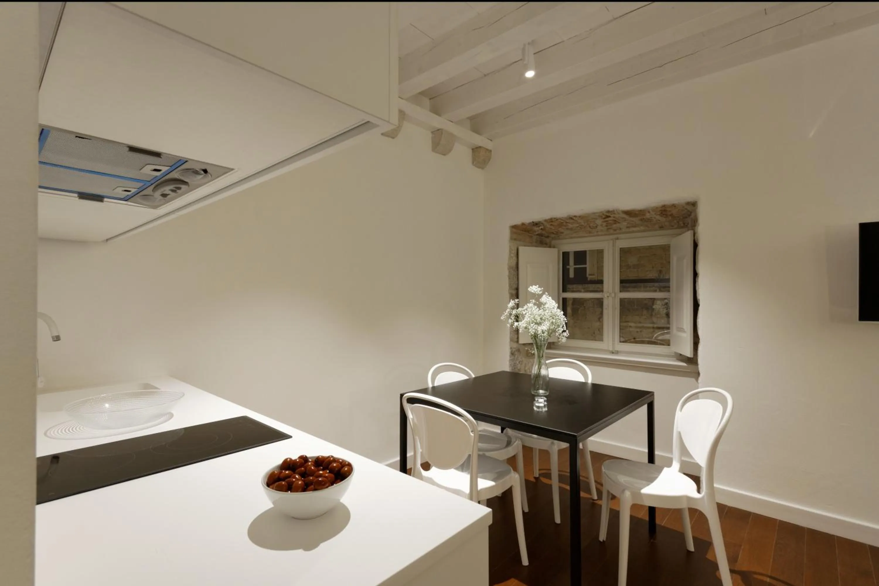 Kitchen or kitchenette in Apartments Eleganca