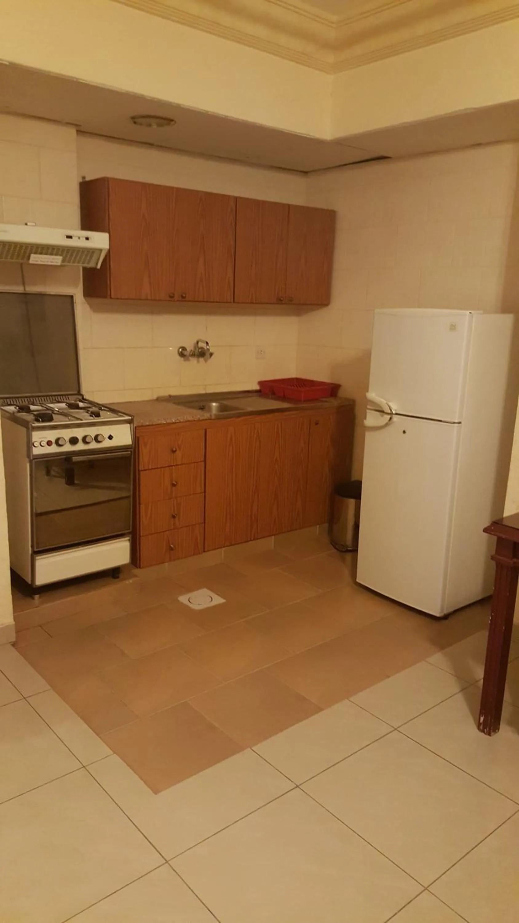Kitchen or kitchenette in Al Khaleej Hotel Apartments