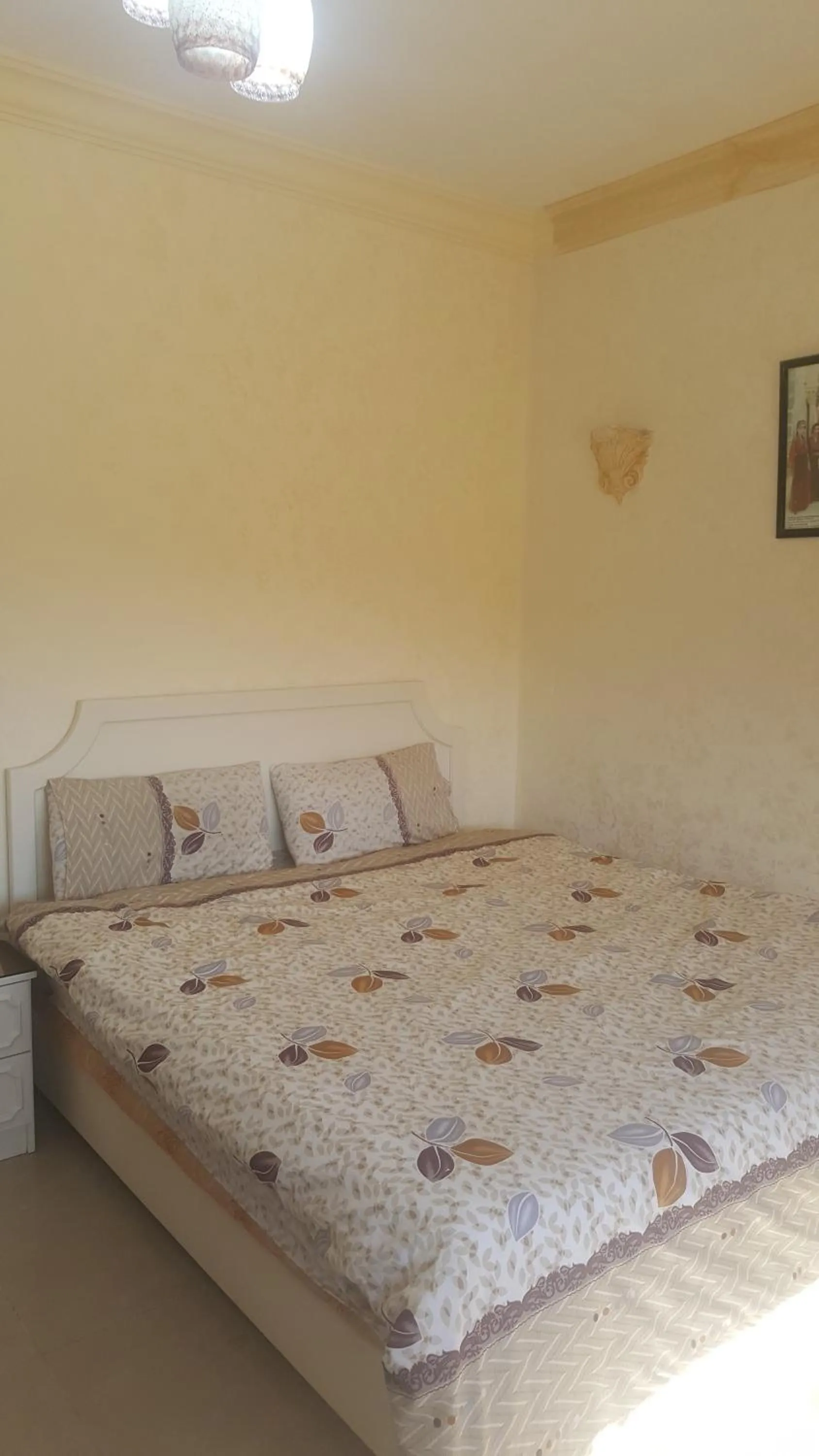 Bed in Al Khaleej Hotel Apartments