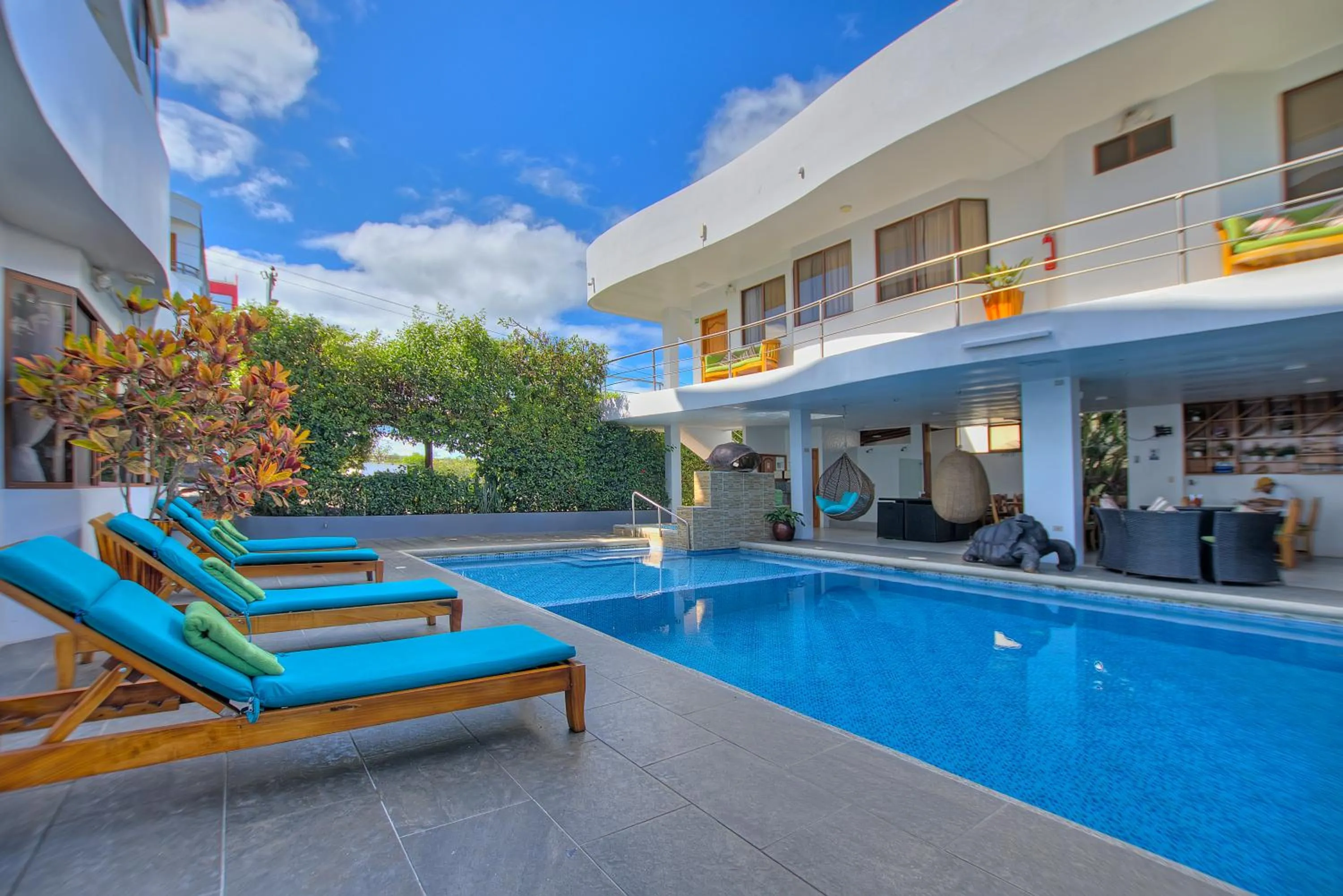 Swimming pool in El Descanso del Guia