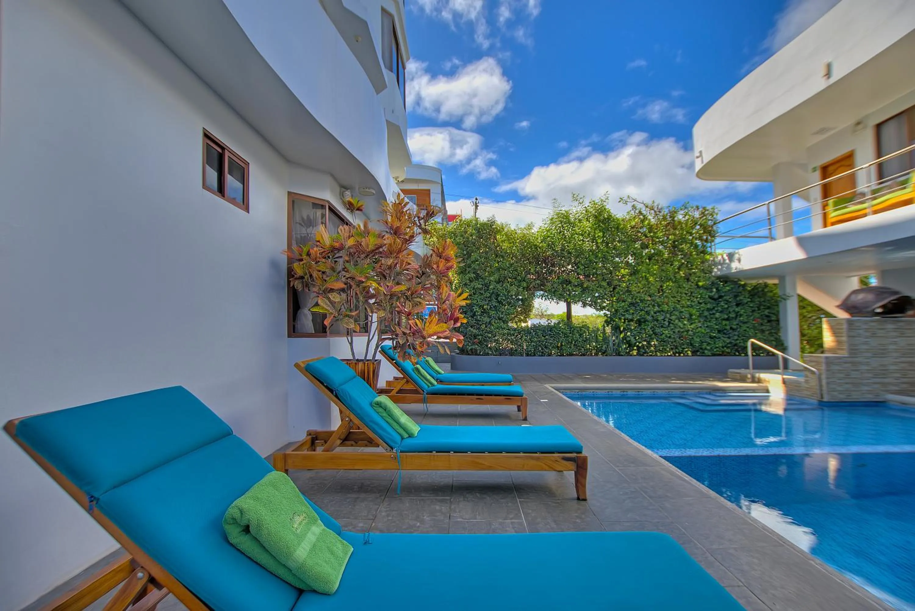 Swimming pool in El Descanso del Guia