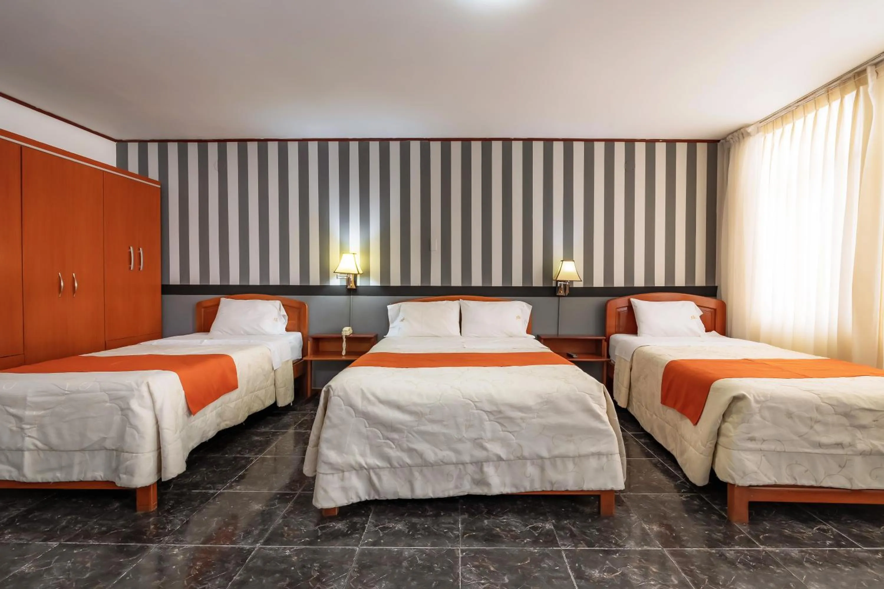 Bed in Recreo Hotel