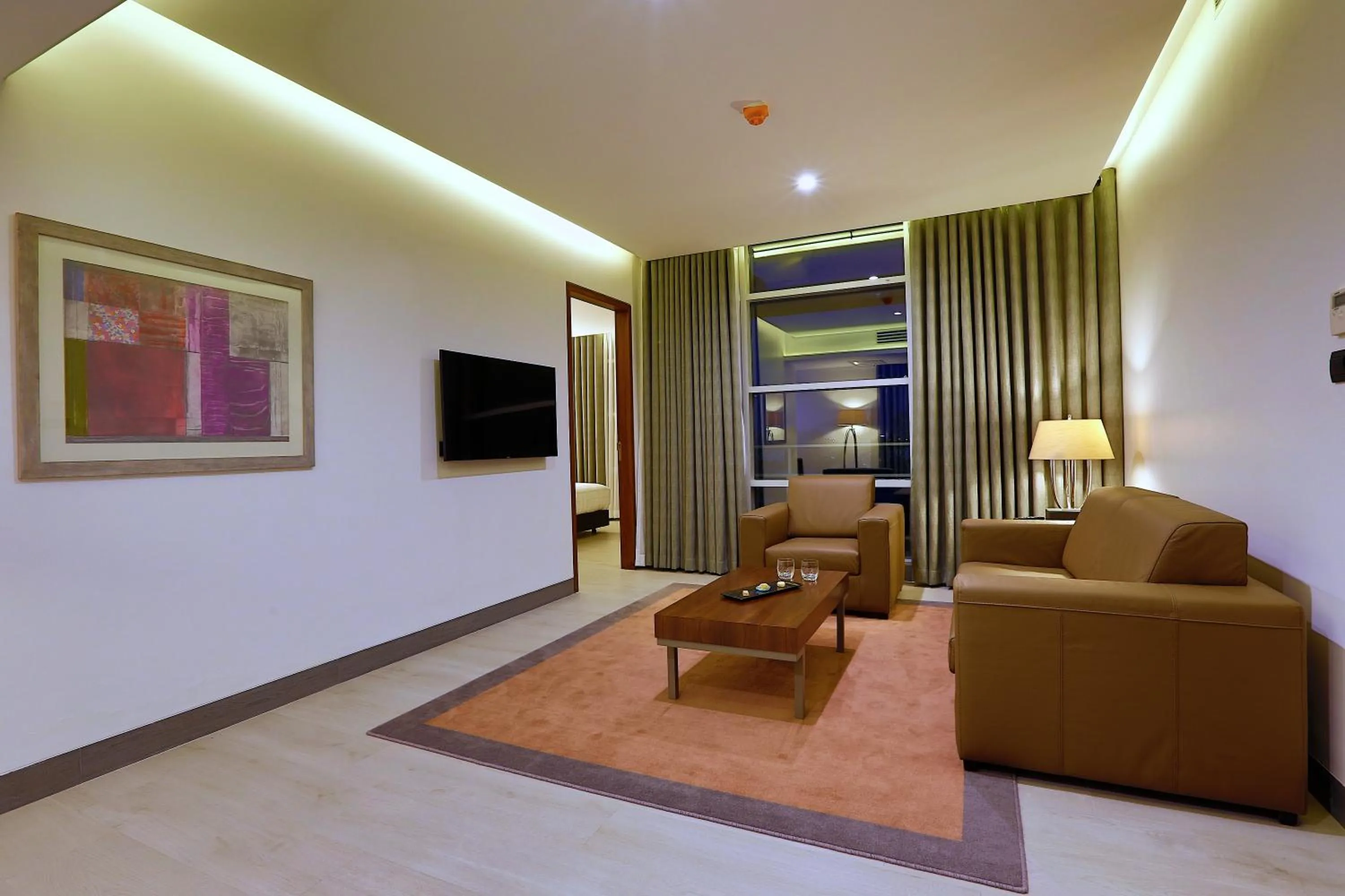 Living room in Space Hotel and Apartments