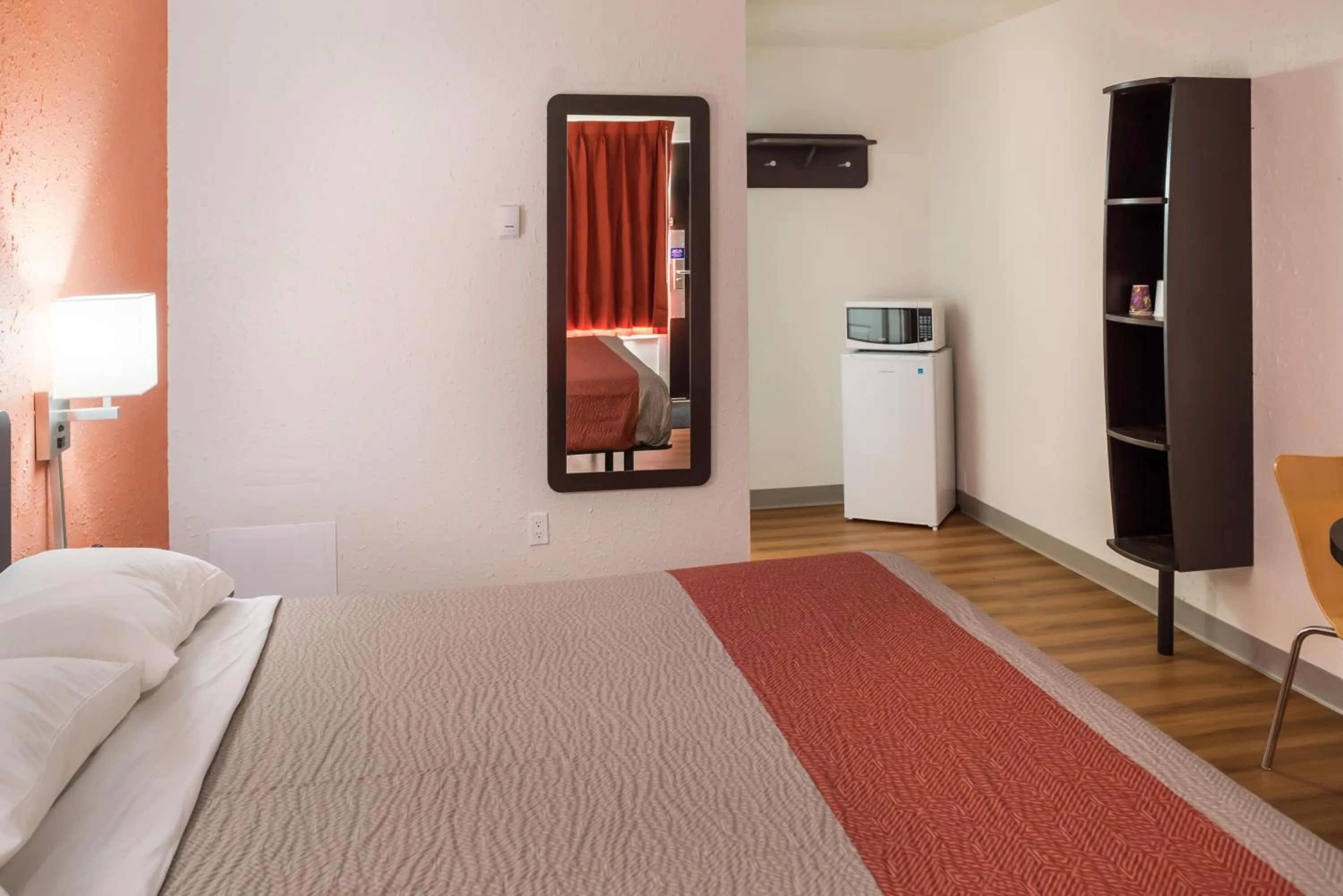 Bed in Motel 6-Fort St. John, BC