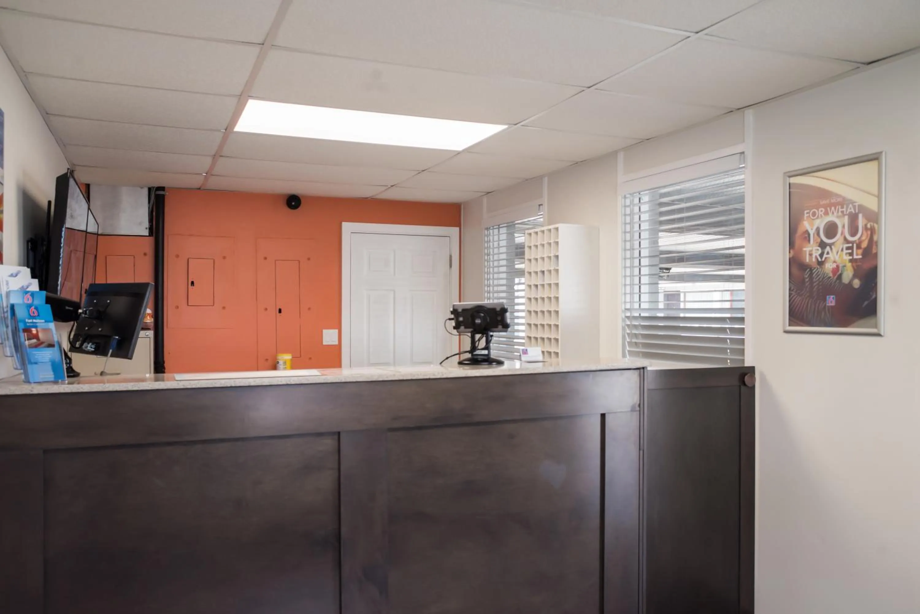 Lobby or reception in Motel 6-Fort St. John, BC