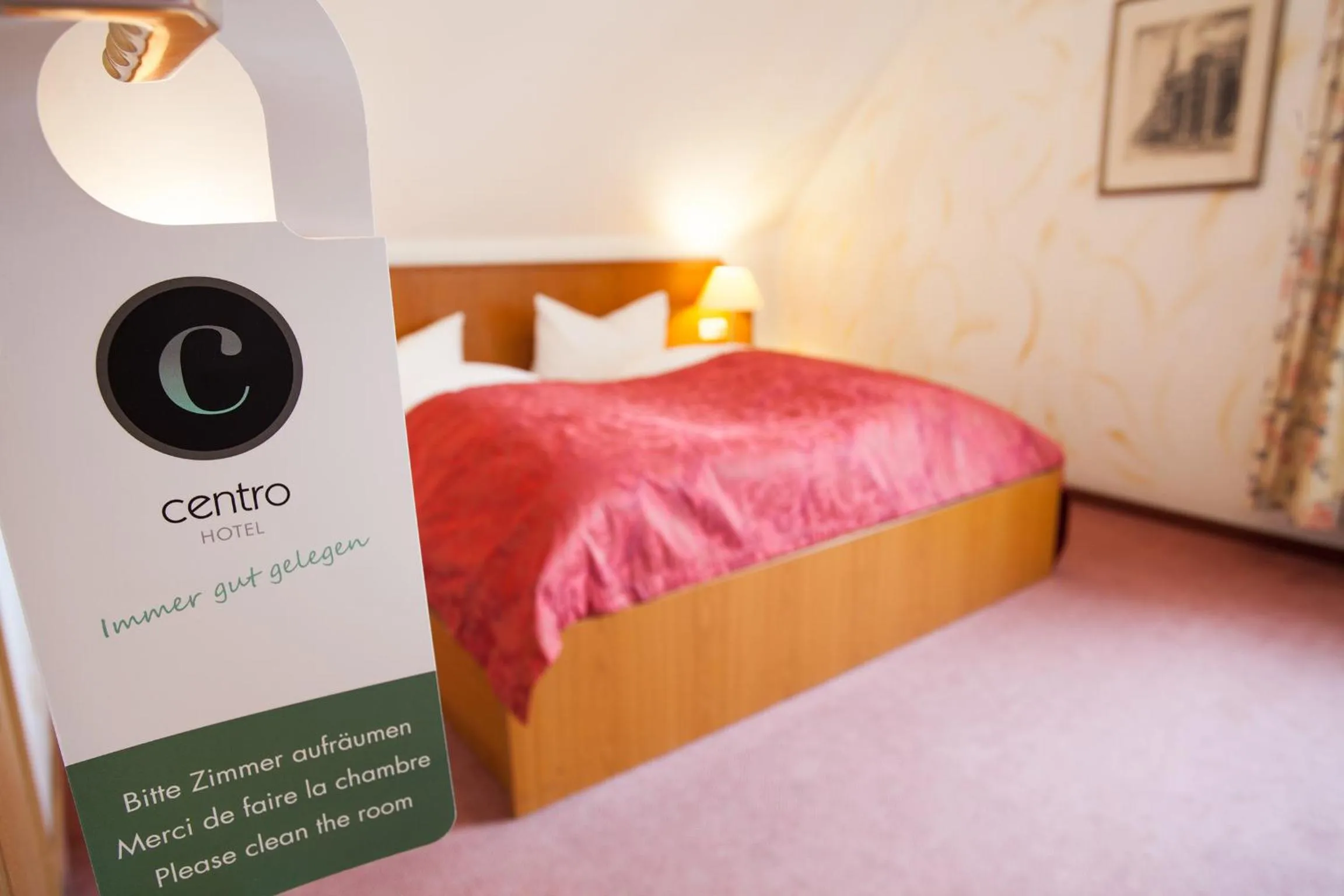 Bed in Hotel Alter Wolf