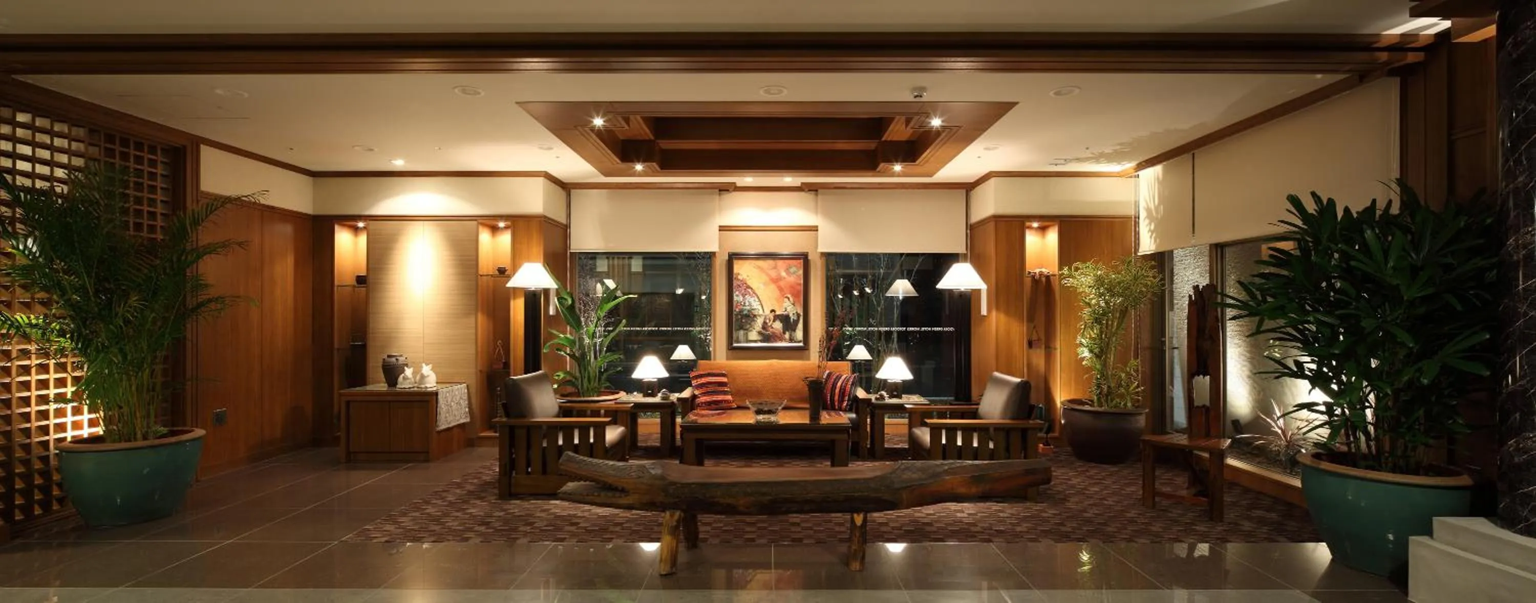 Living room in Toyooka Green Hotel Morris