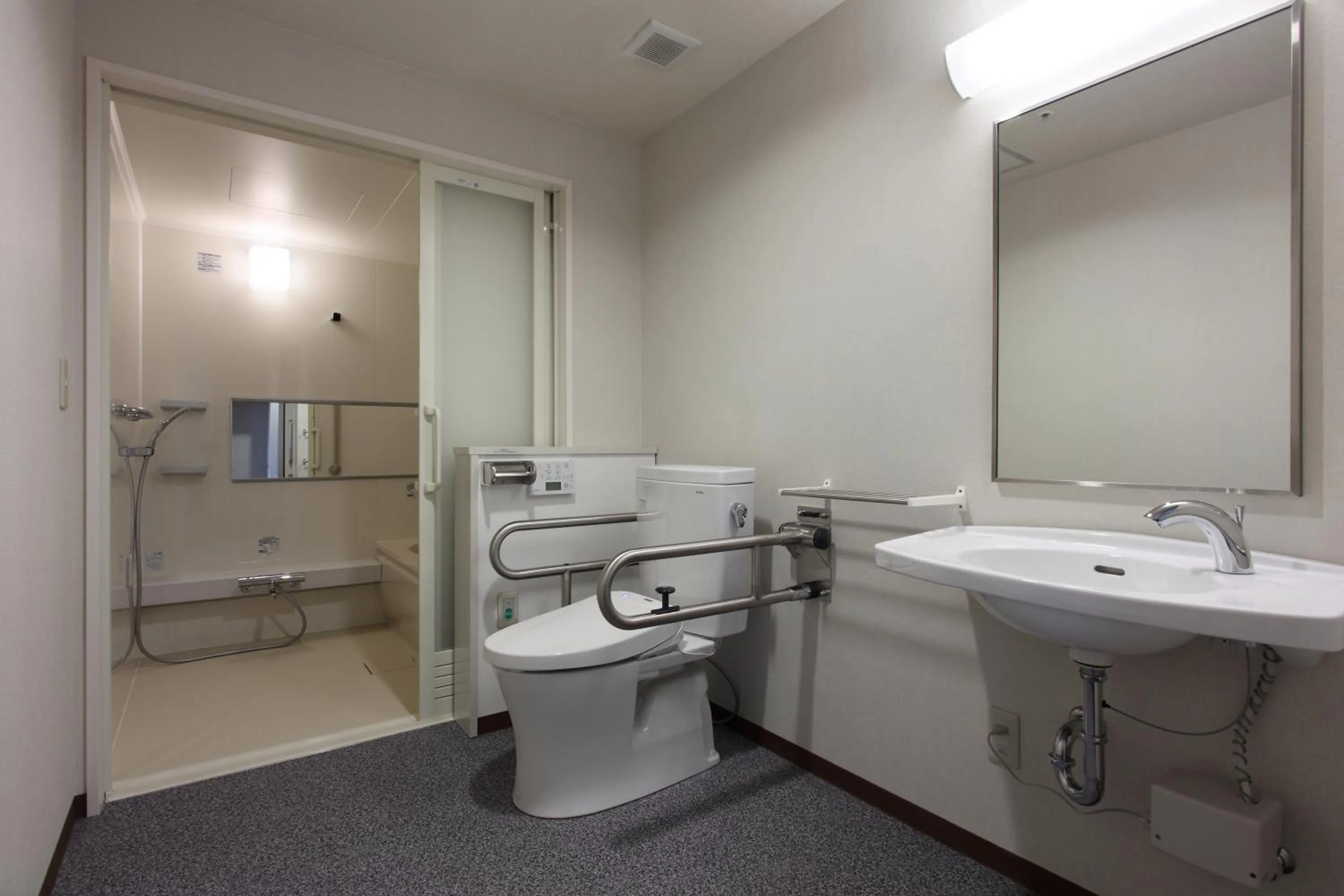 Facility for disabled guests in Toyooka Green Hotel Morris