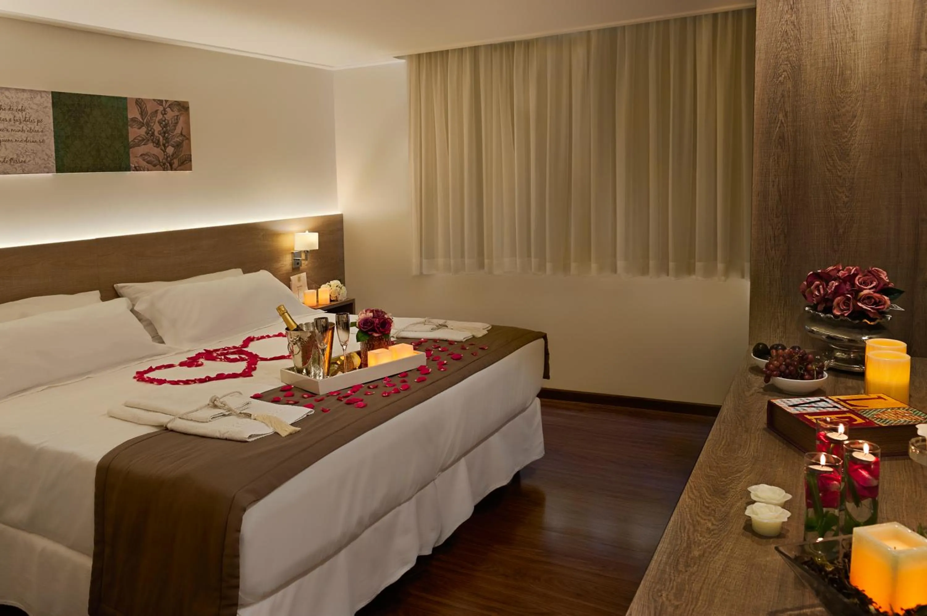 Bed in Tryp by Wyndham Varginha Cafe Royal