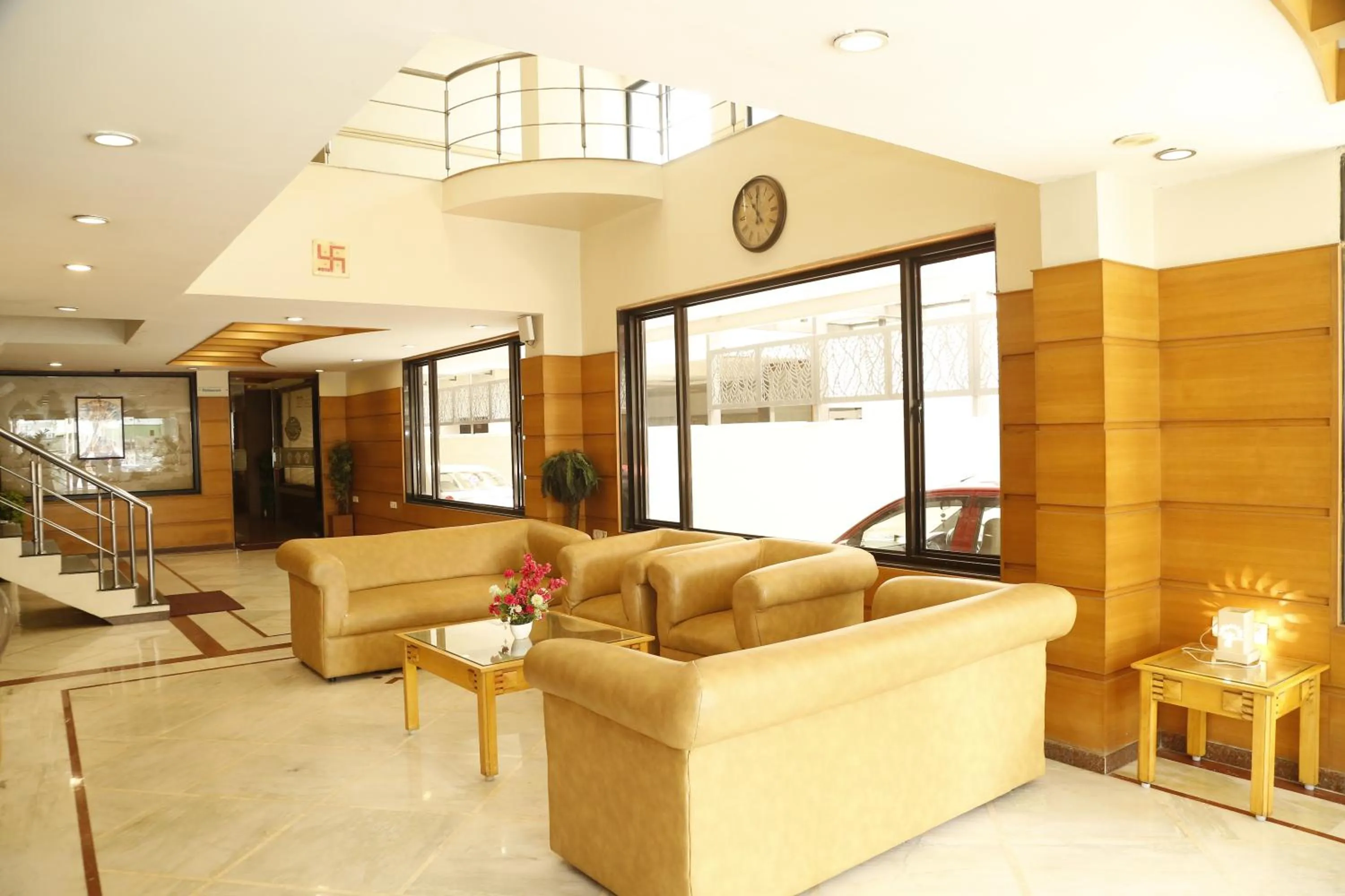 Seating area in HOTEL GRAND PLAZzA