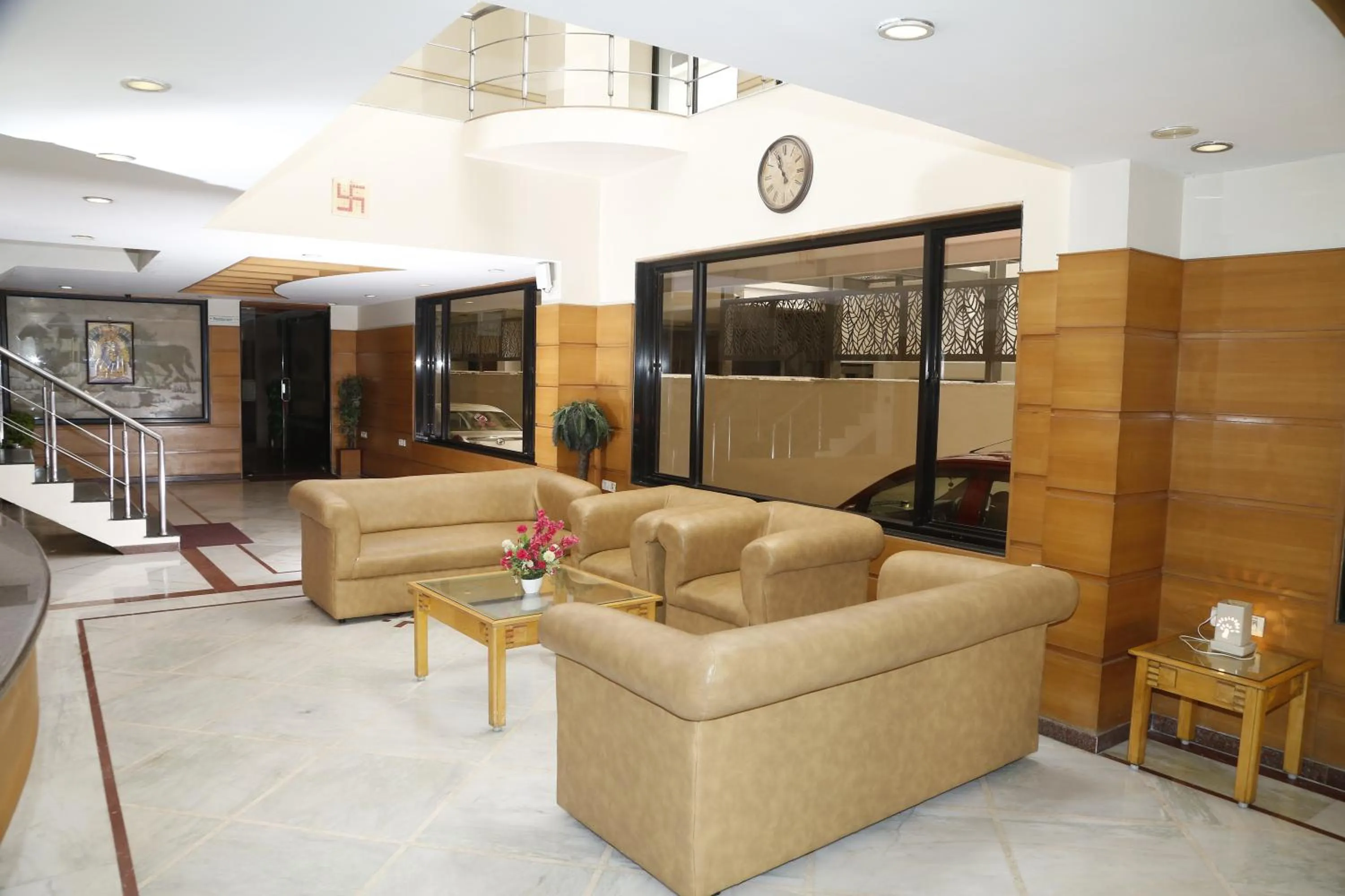 Seating area in HOTEL GRAND PLAZzA