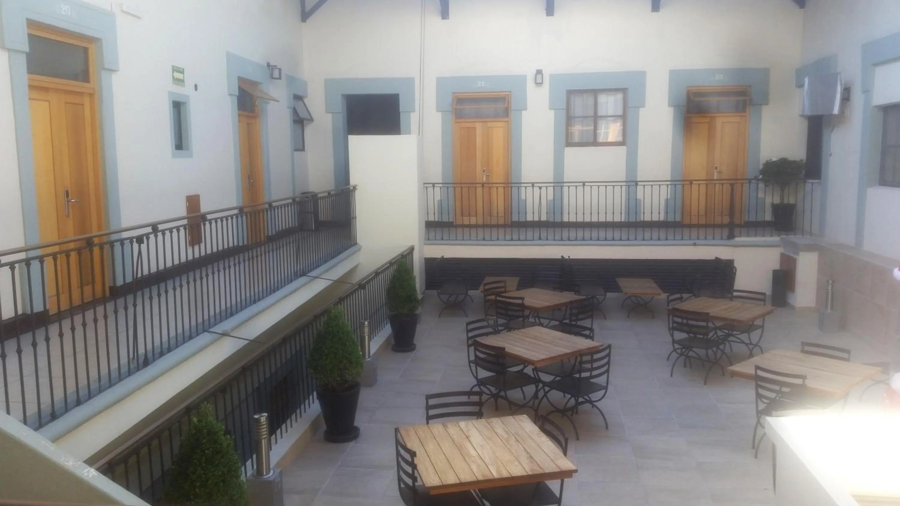 Patio in Hotel Plaza Queretaro