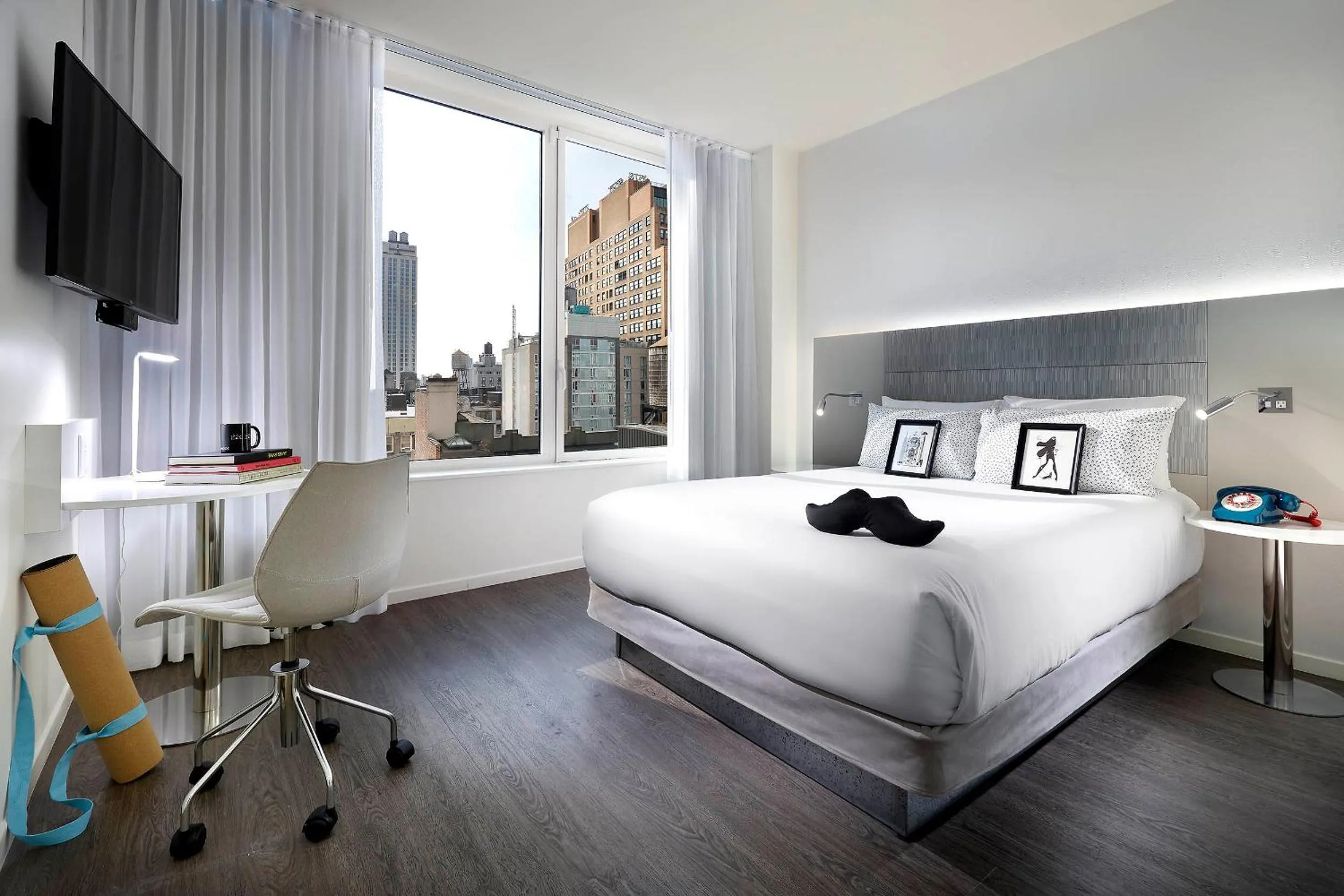 Nearby landmark, Bed in INNSiDE by Meliá New York Nomad