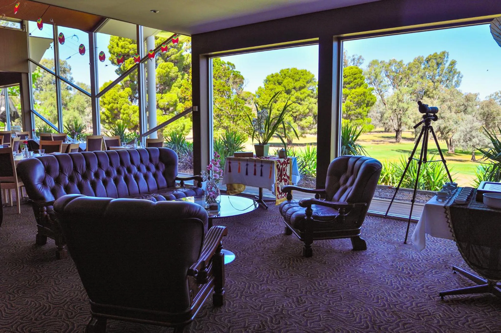 Seating area in Renmark Country Club