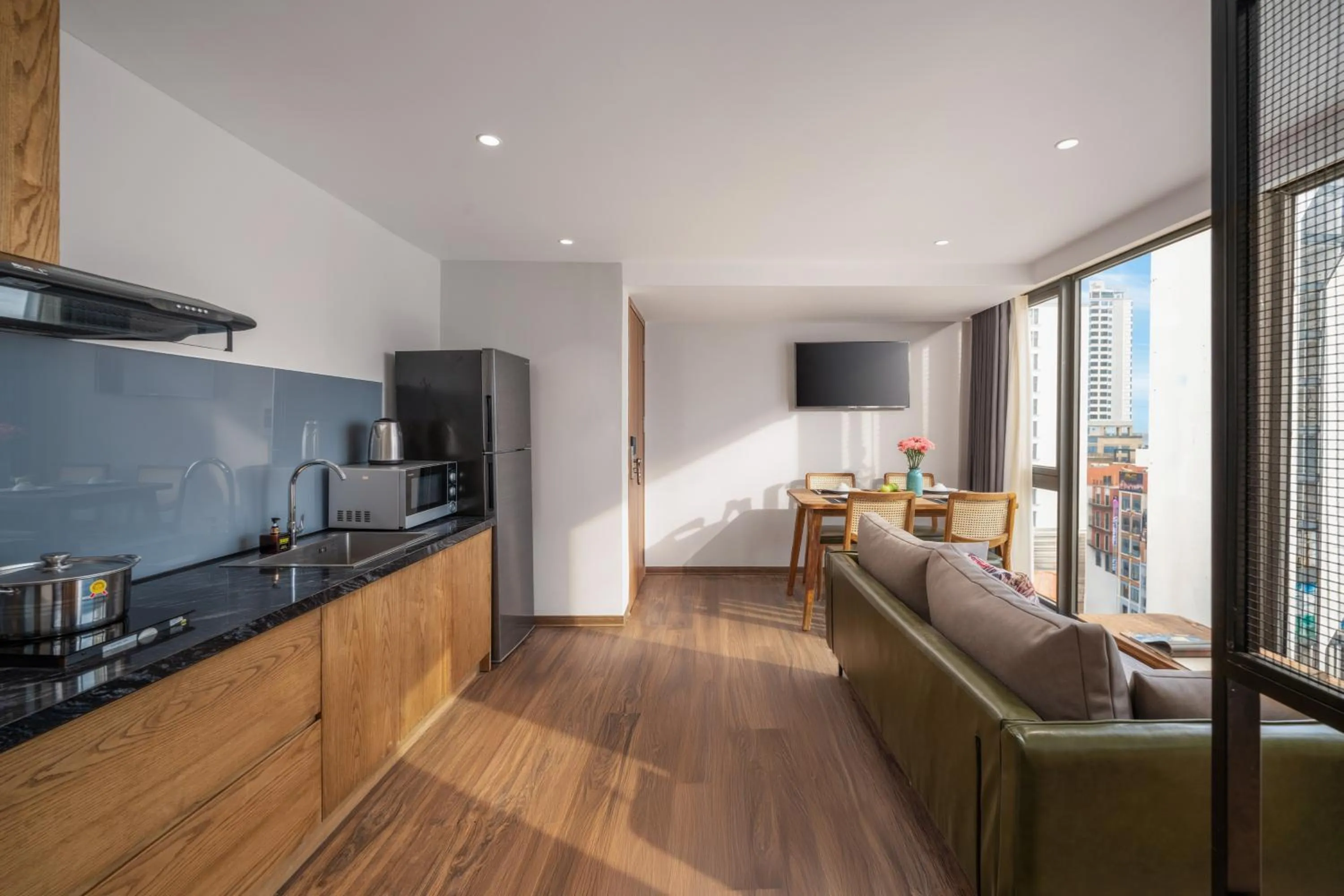 Coffee/tea facilities in Taian Hotel & Apartment