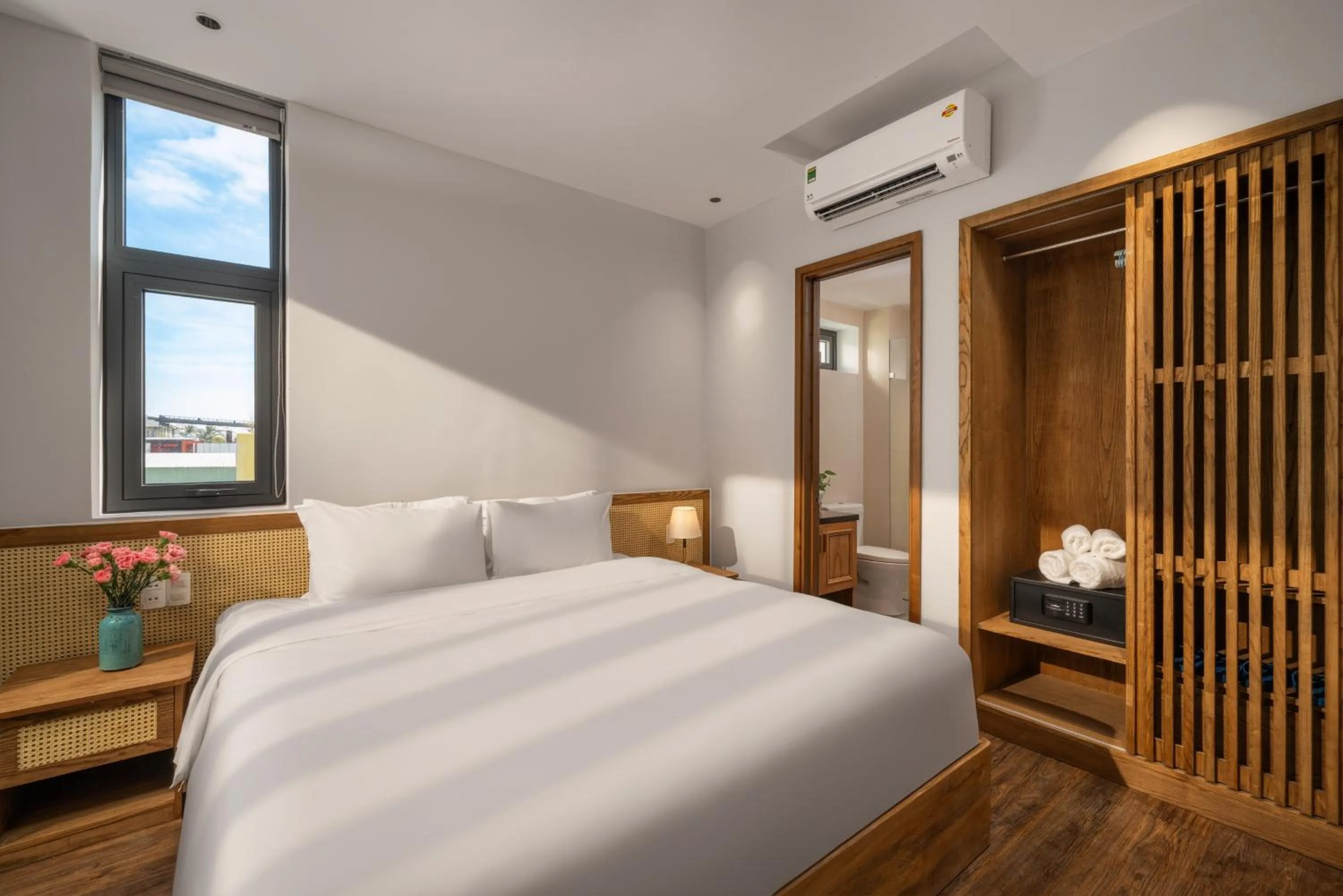 Bed in Taian Hotel & Apartment