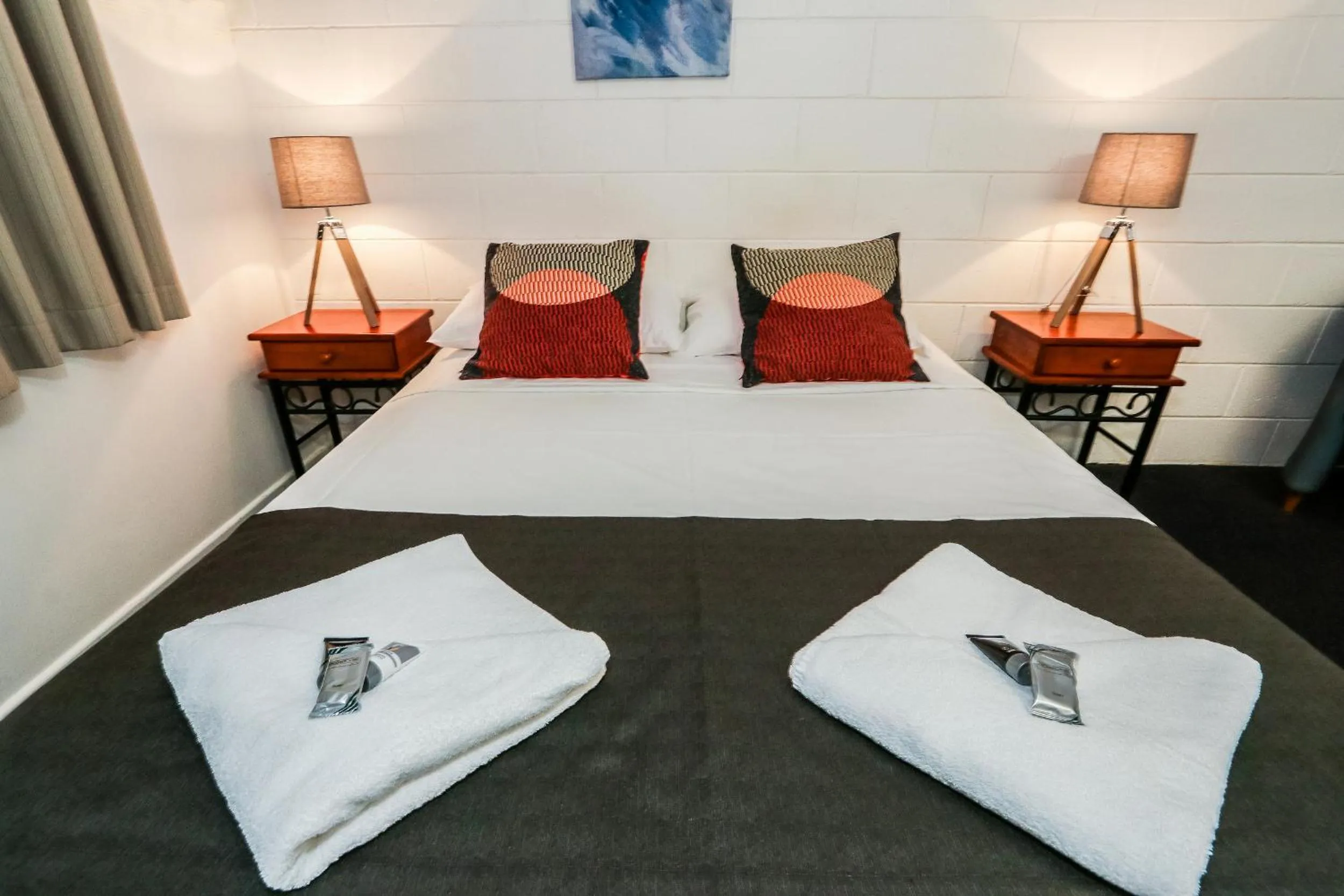 Bed in Miriam Vale Motel