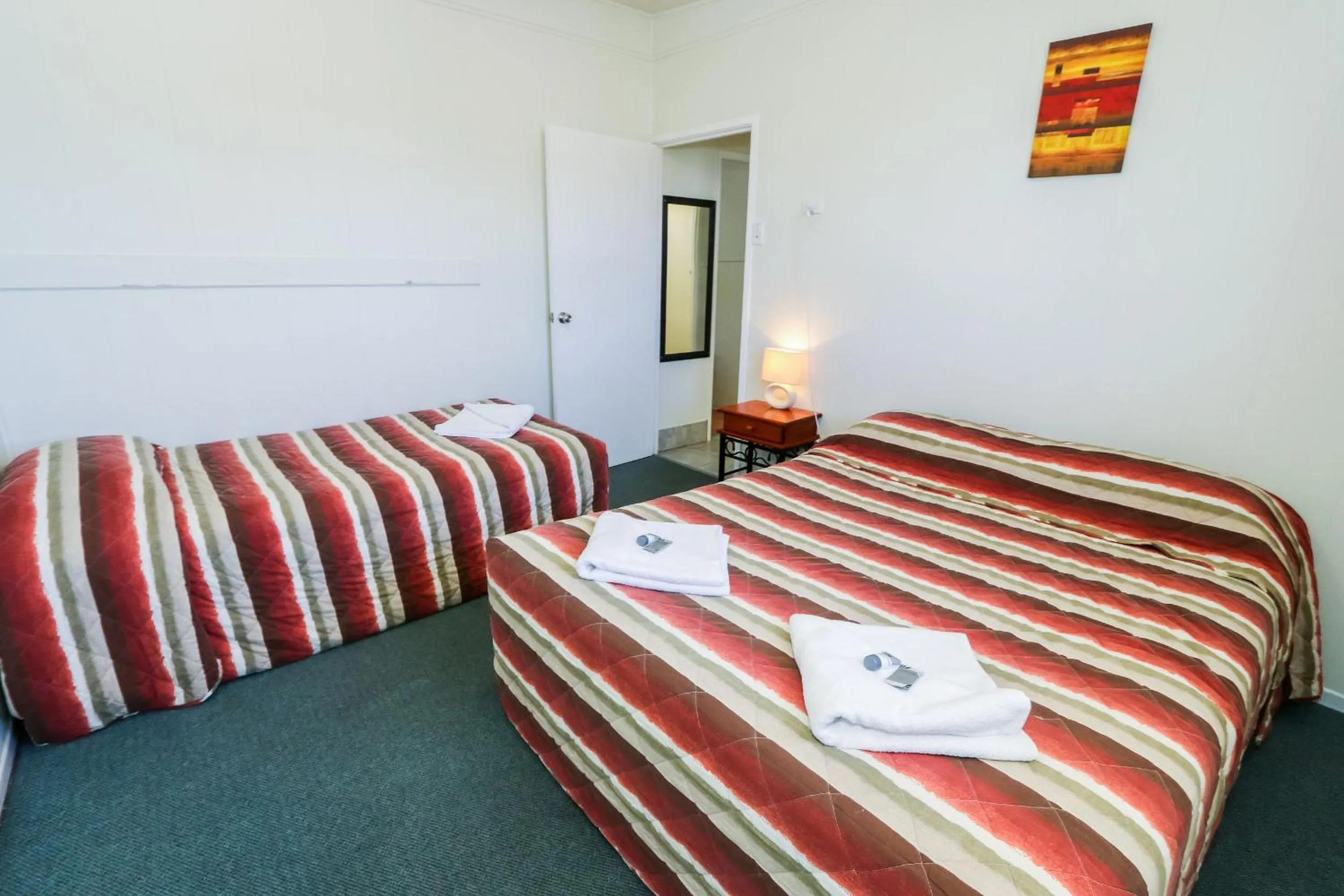 Bed in Miriam Vale Motel