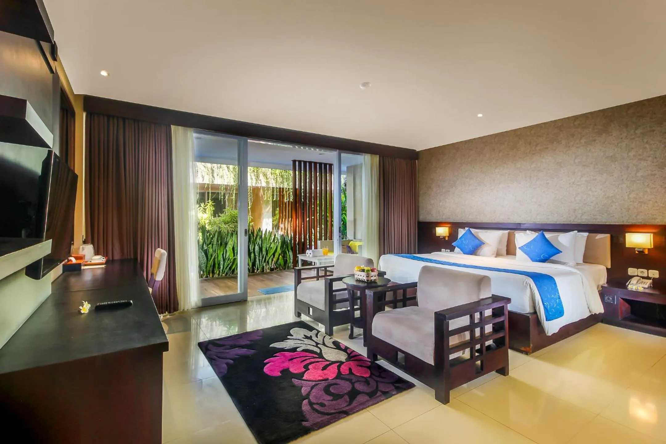 Bedroom, Bed in d'Nusa Beach Club and Resort