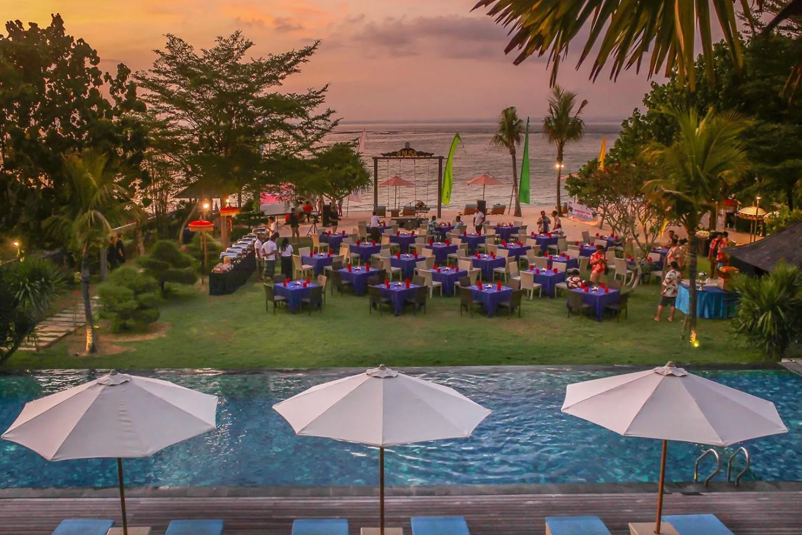 Banquet/Function facilities in d'Nusa Beach Club and Resort
