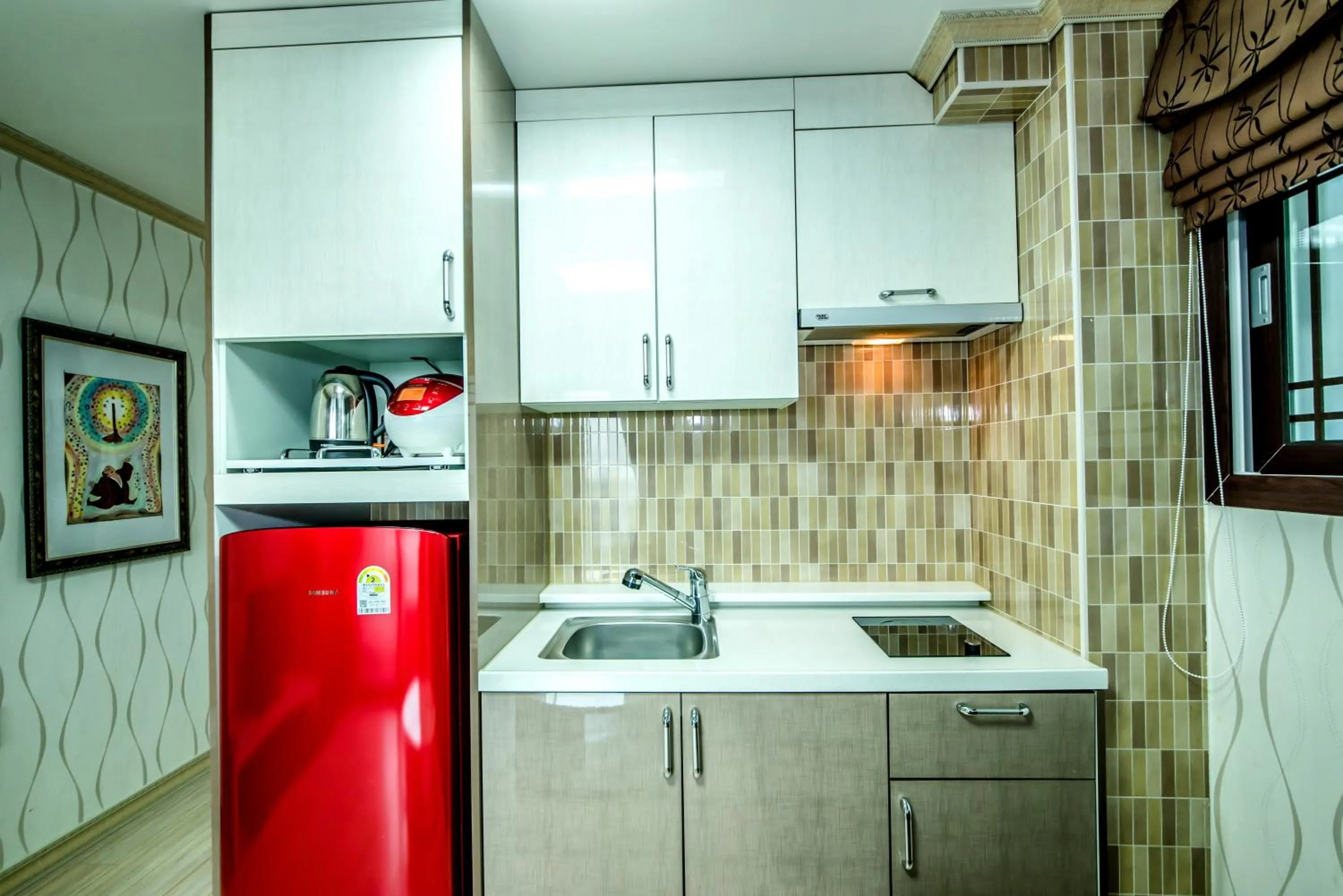Dining area in Jeju Hue Pension