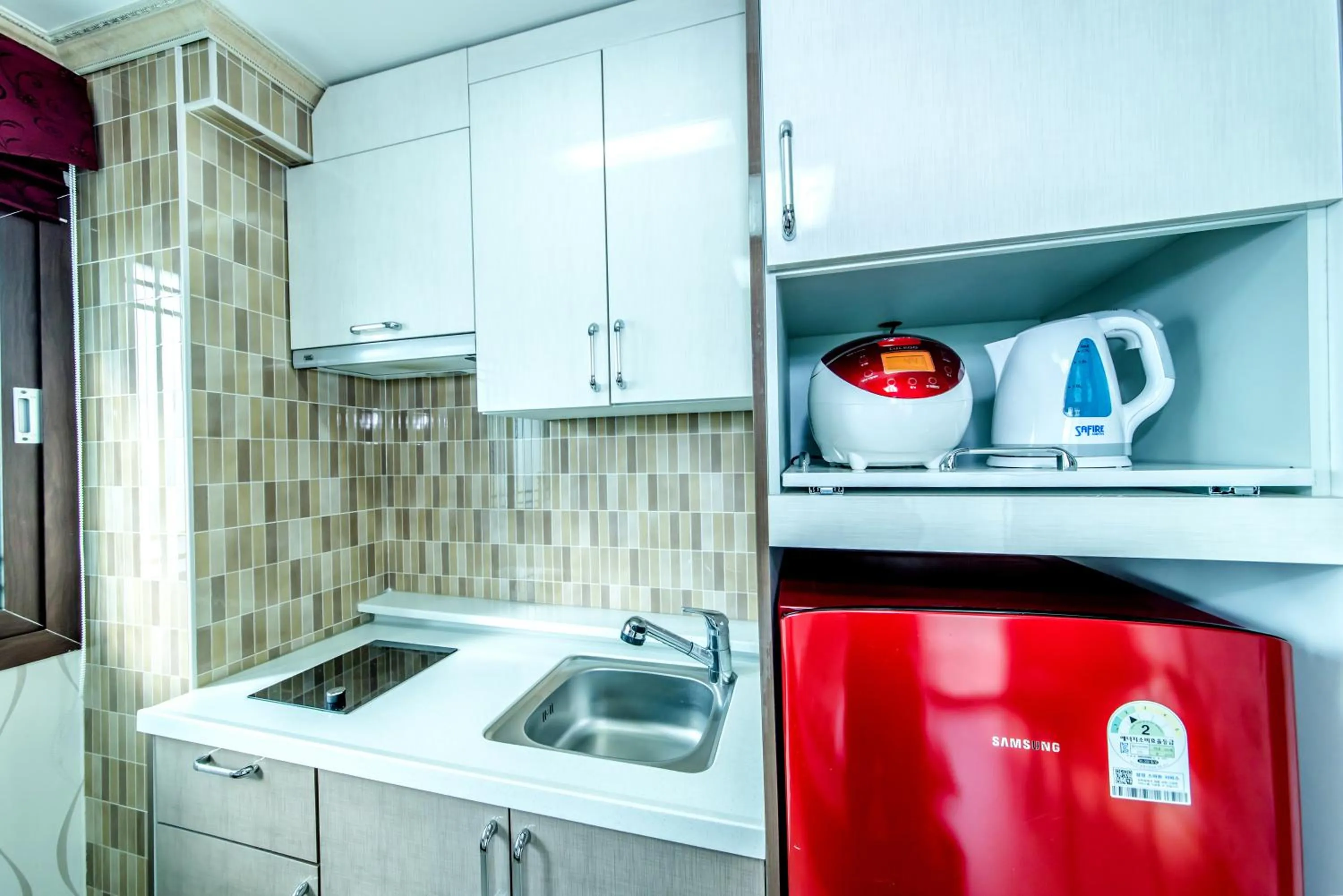 Dining area in Jeju Hue Pension