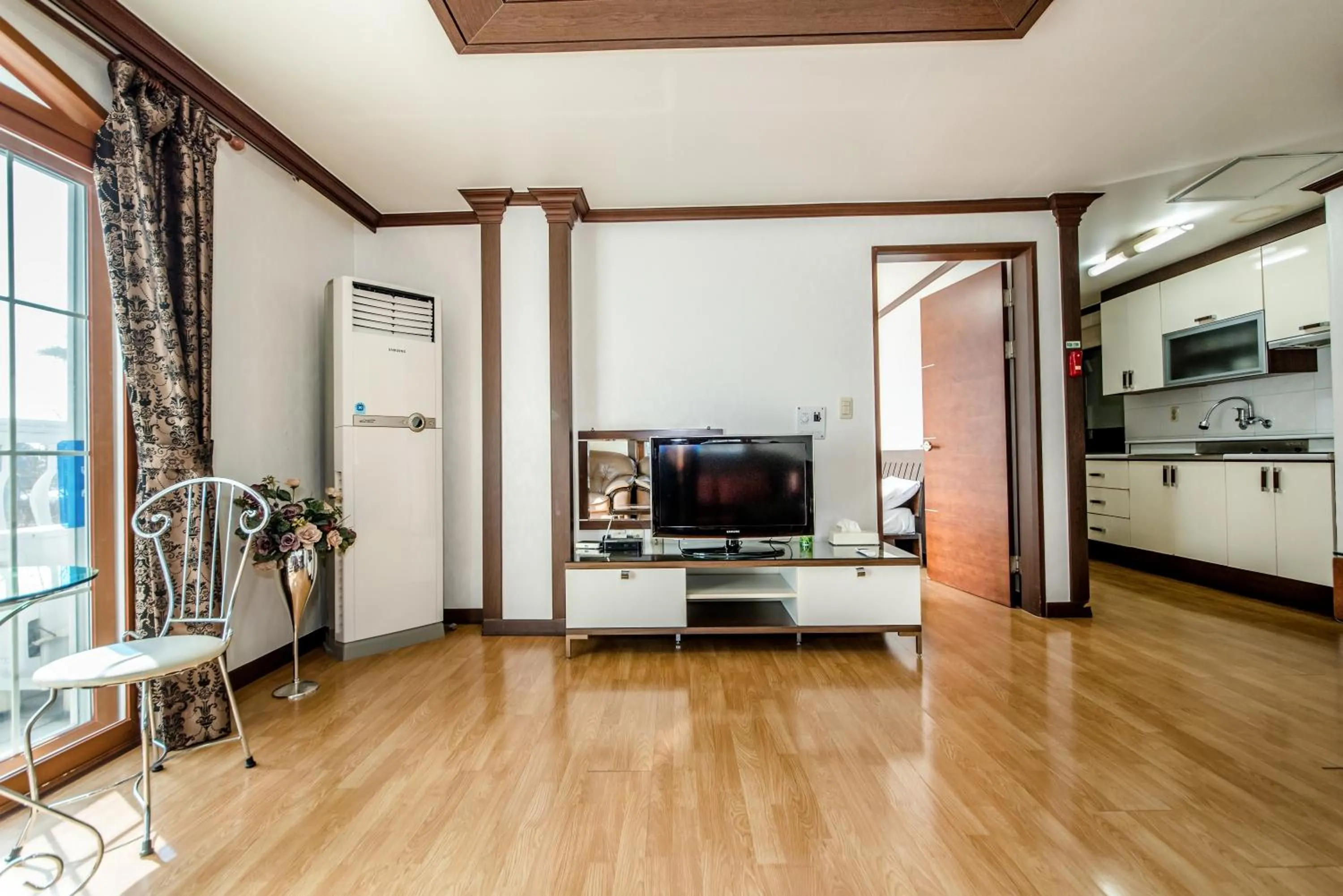 Living room in Jeju Hue Pension