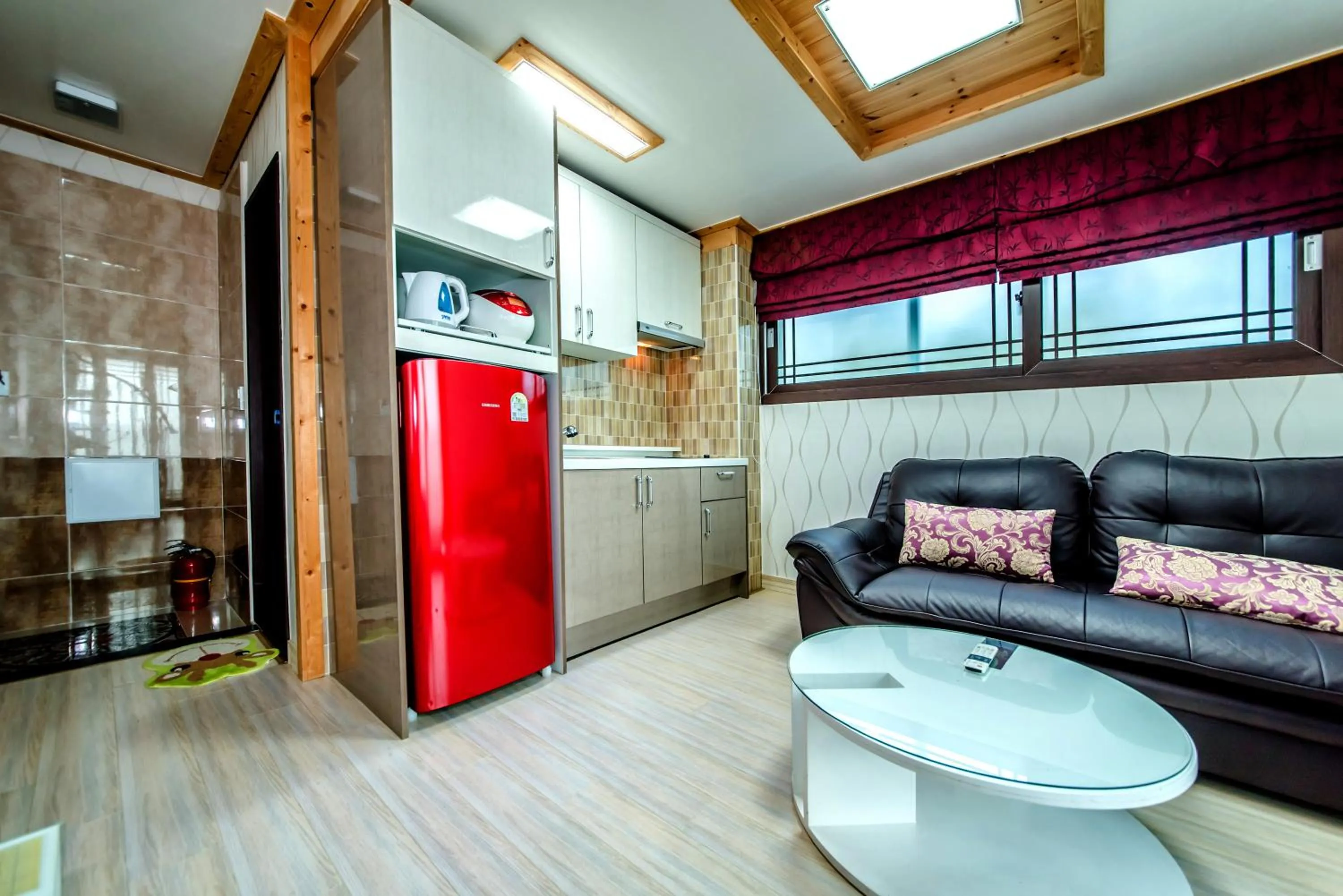 Living room in Jeju Hue Pension