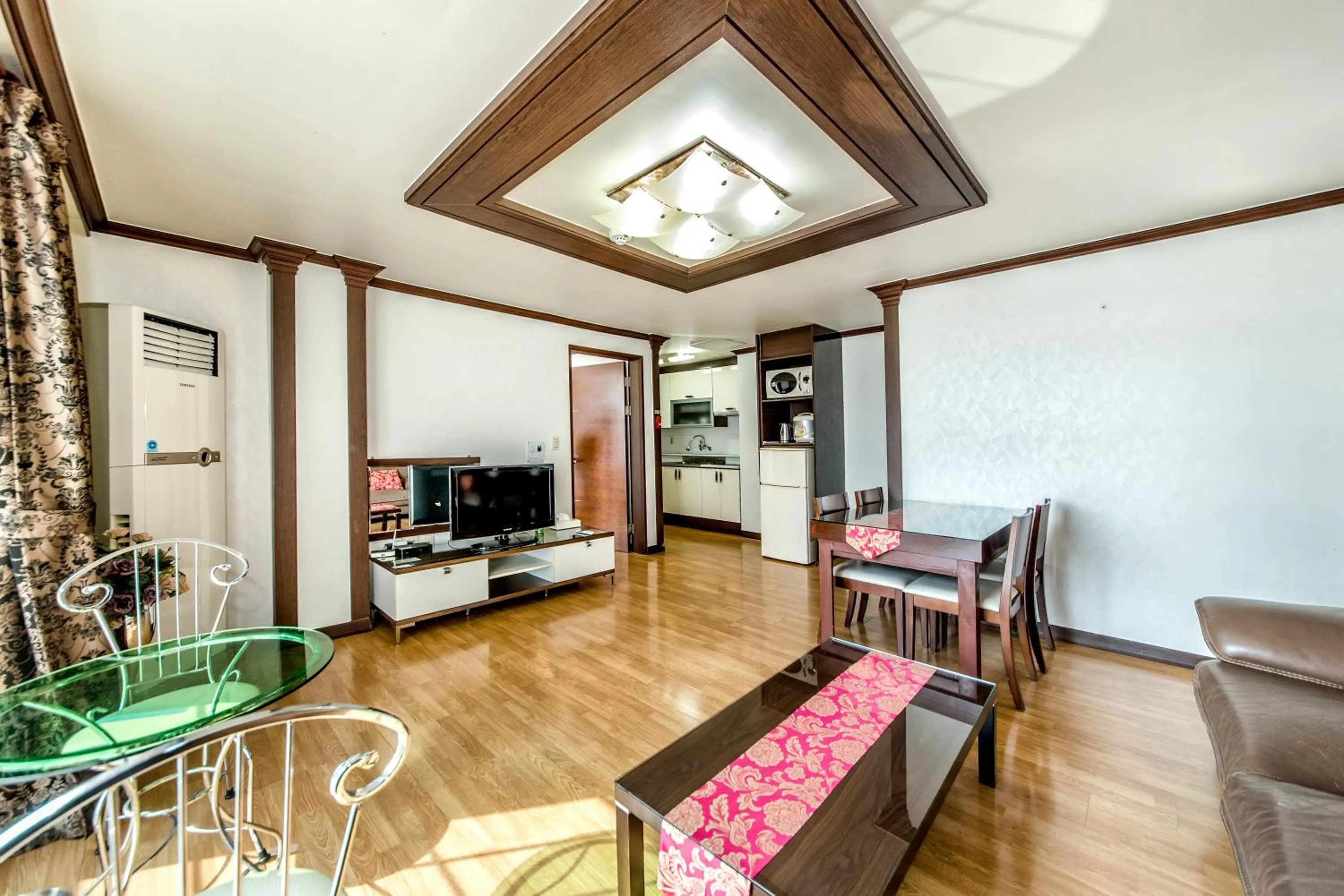 Living room in Jeju Hue Pension