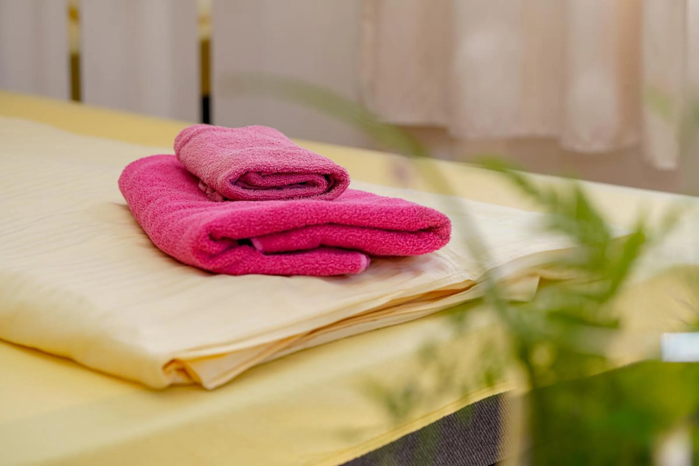 Decorative detail, Bed in Hotel Rosmann