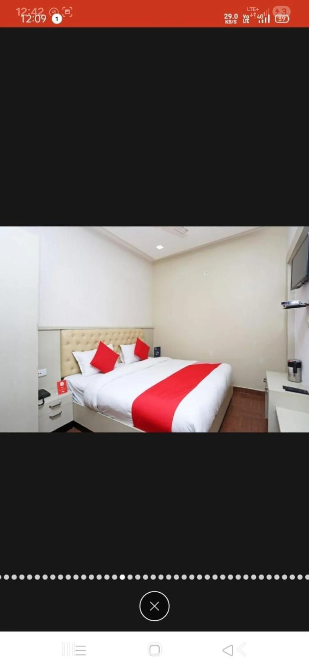 Bed in Rajrani hotel