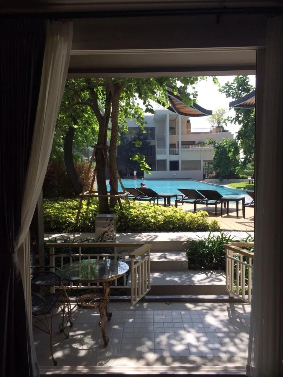 Balcony/Terrace in Pool Access Autumn Hua Hin