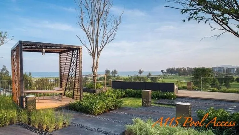 Balcony/Terrace in Pool Access Autumn Hua Hin