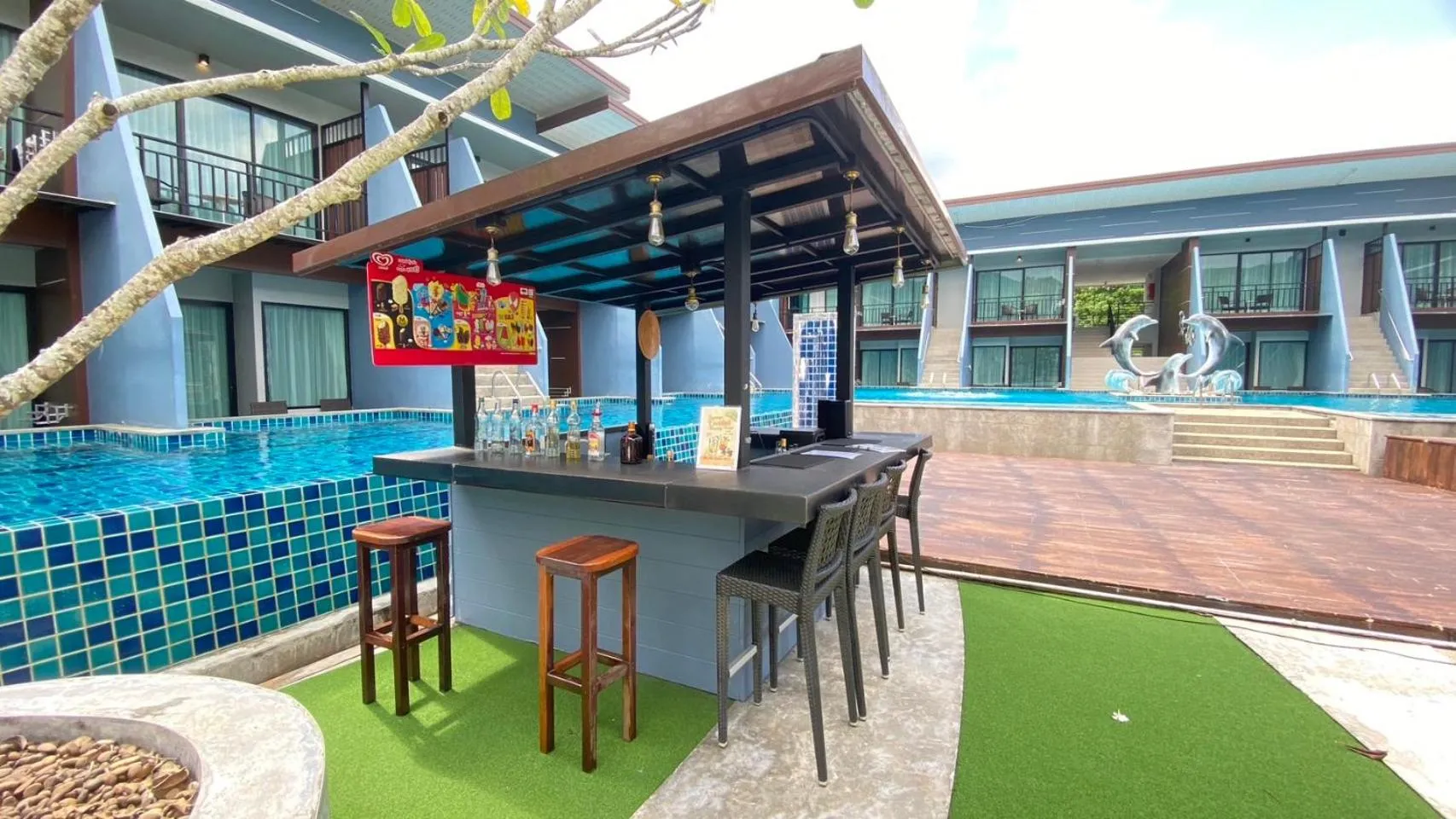 Lounge or bar in The Phu Beach Hotel - SHA Plus