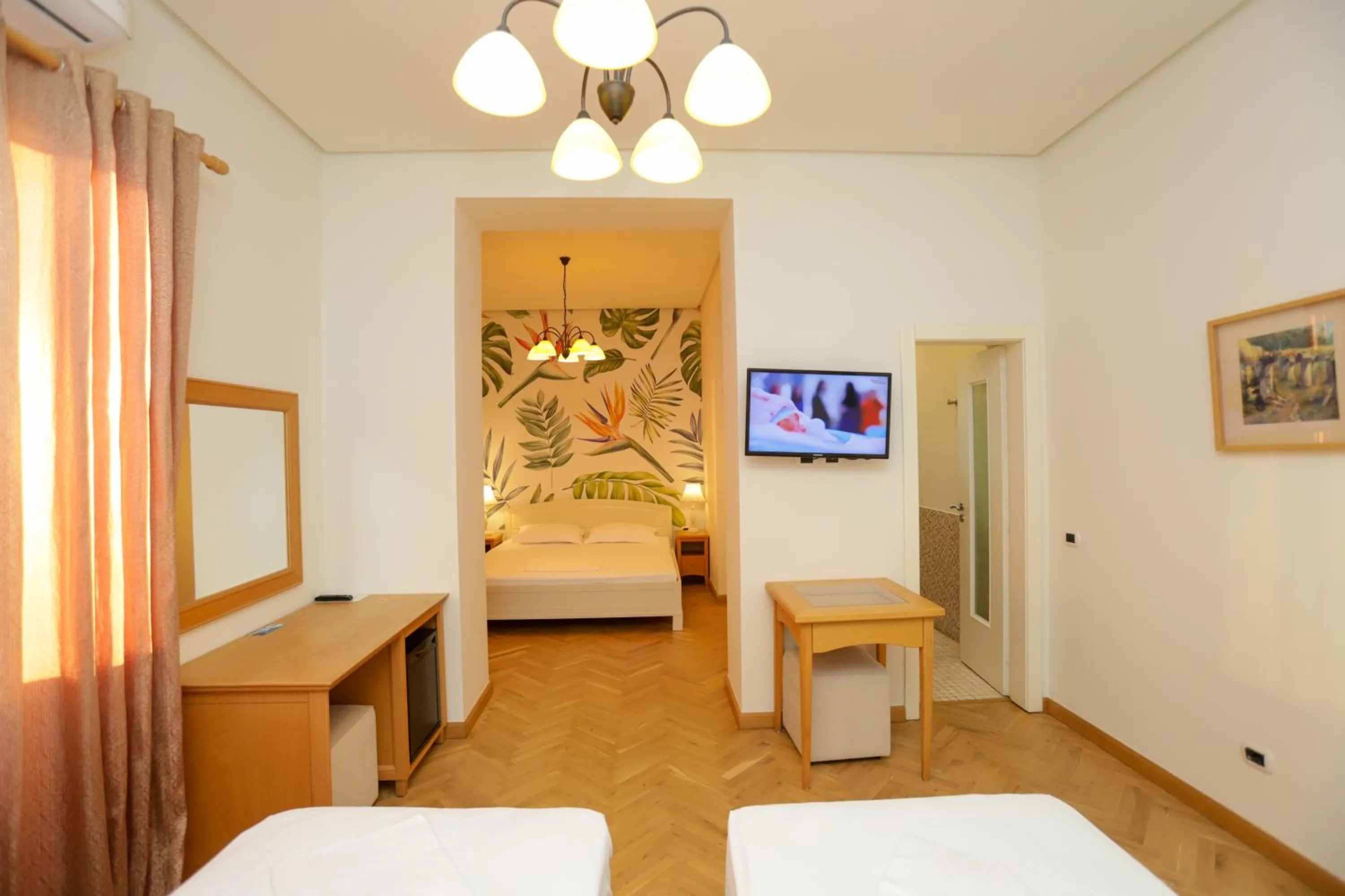 Bedroom in Le Palazzine Hotel