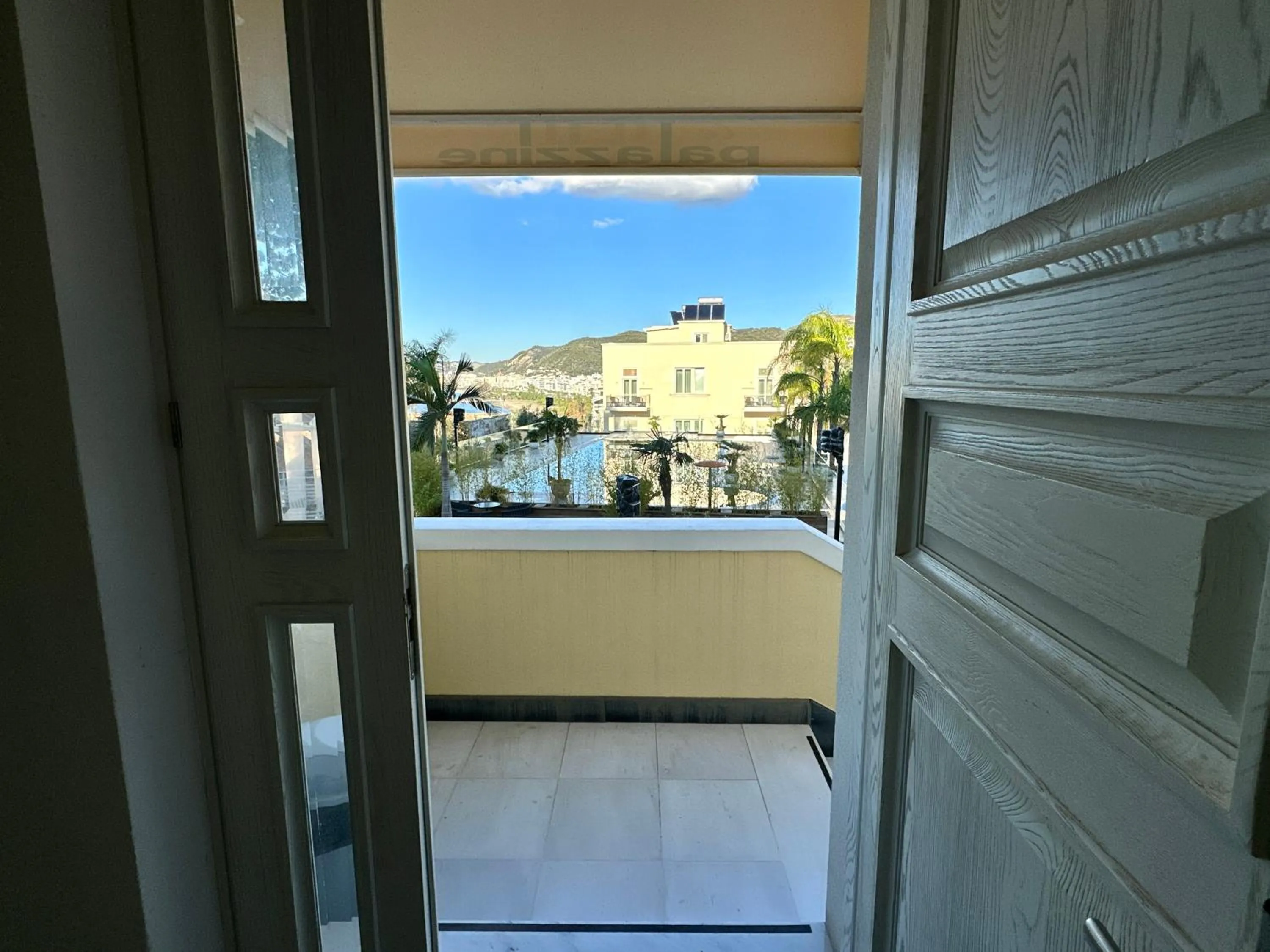 Property building in Le Palazzine Hotel