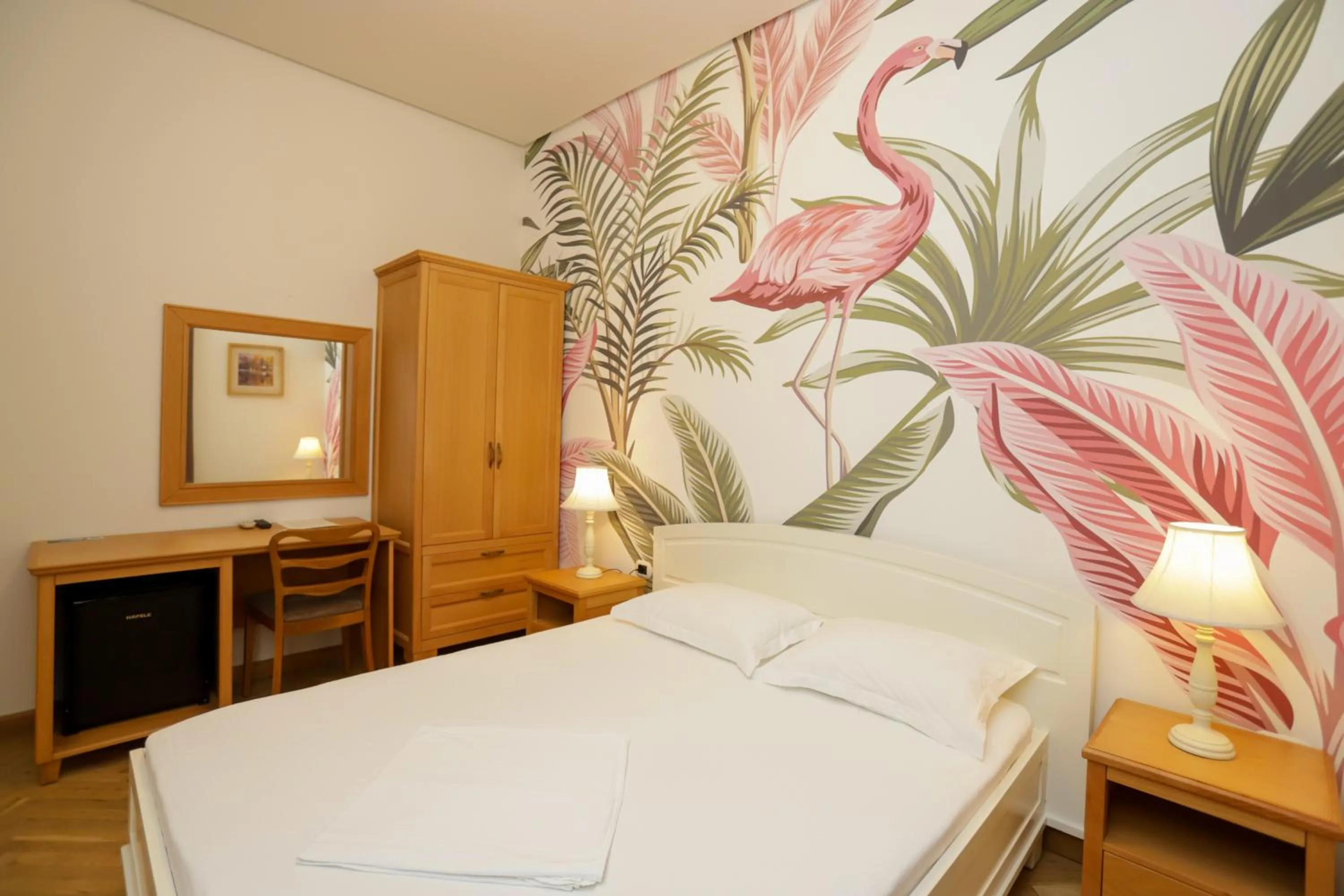 Bedroom in Le Palazzine Hotel